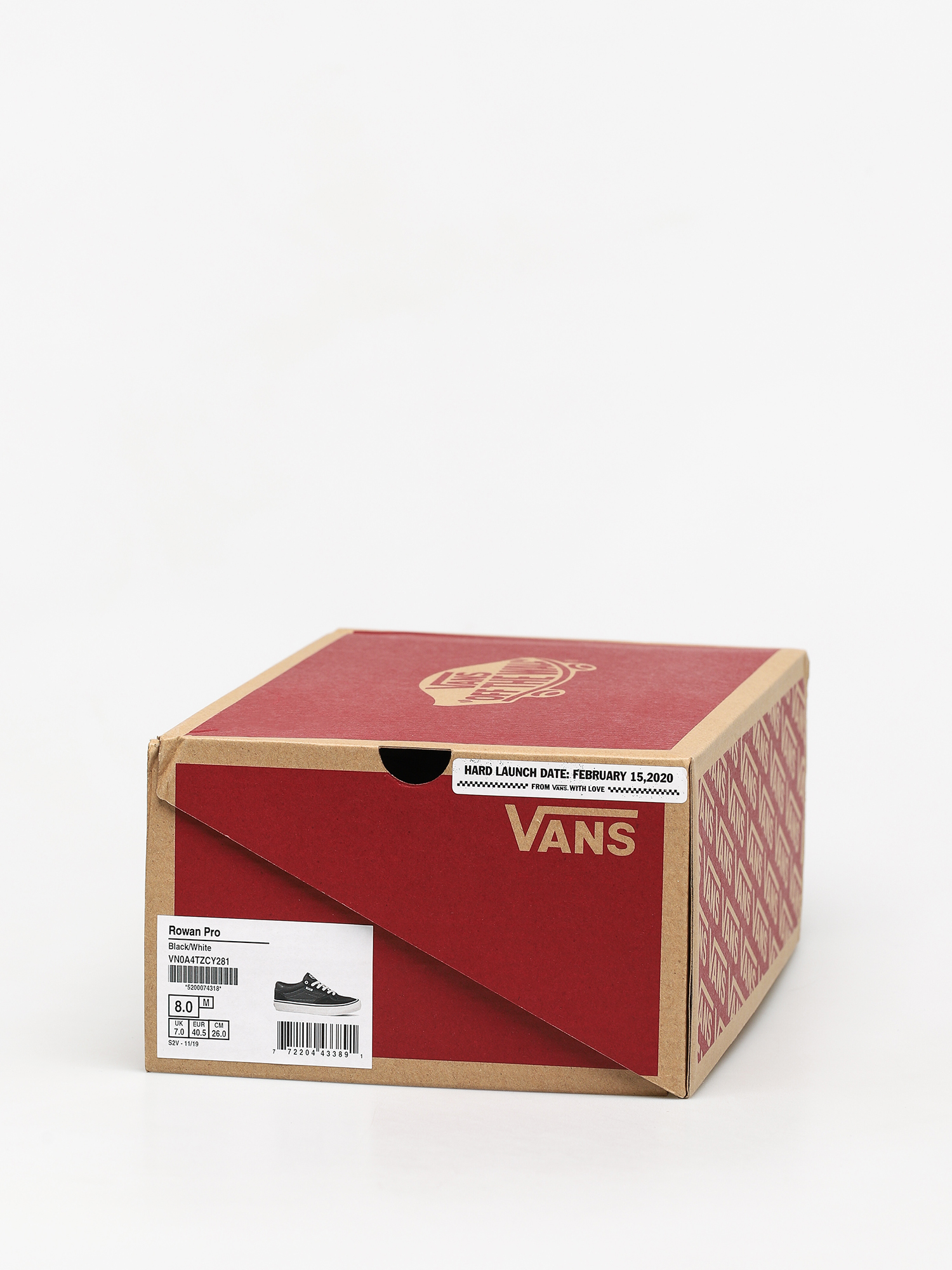 Vans Rowan Pro Shoes (black/white)
