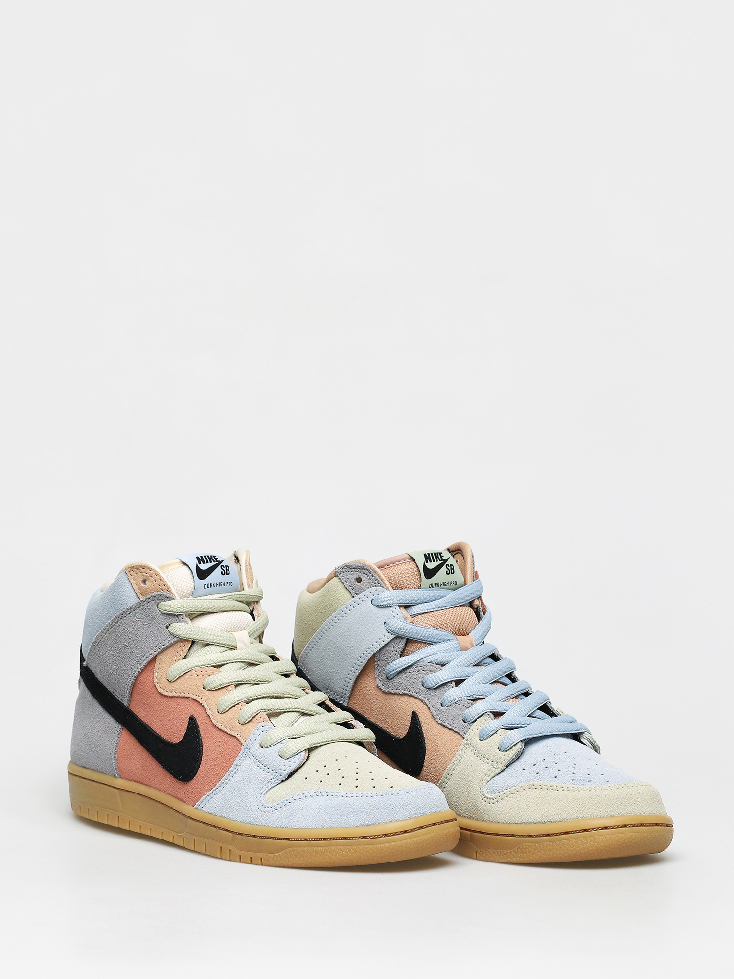 Nike SB Dunk High Pro Shoes (particle grey/black terra blush)