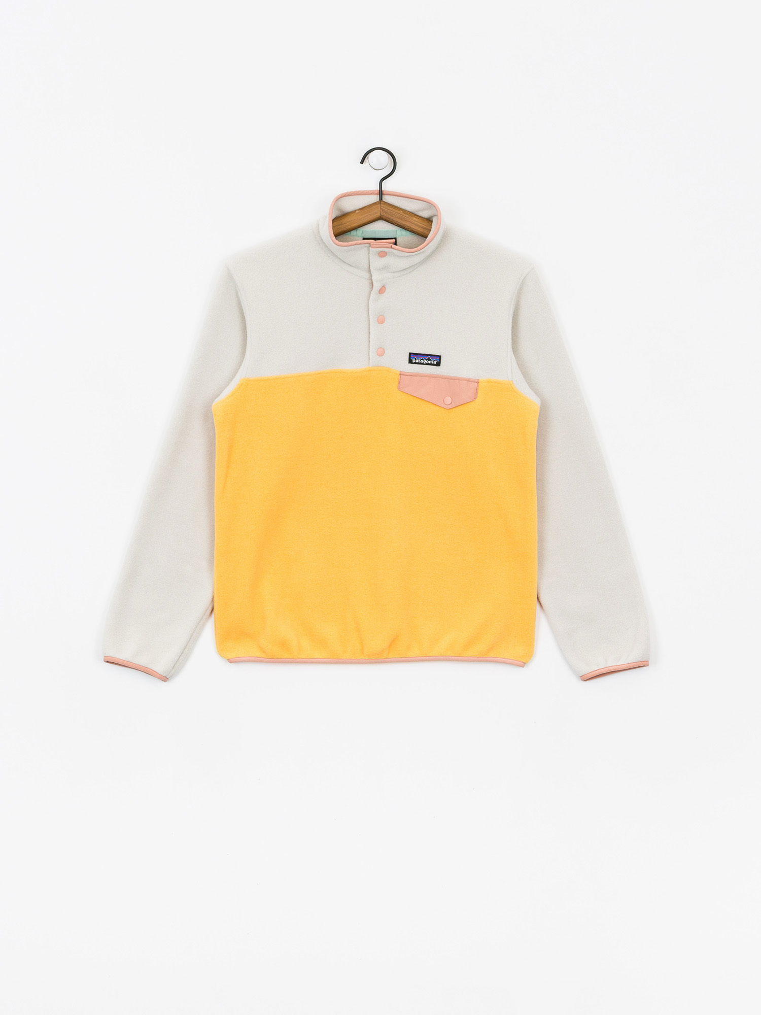 yellow patagonia fleece