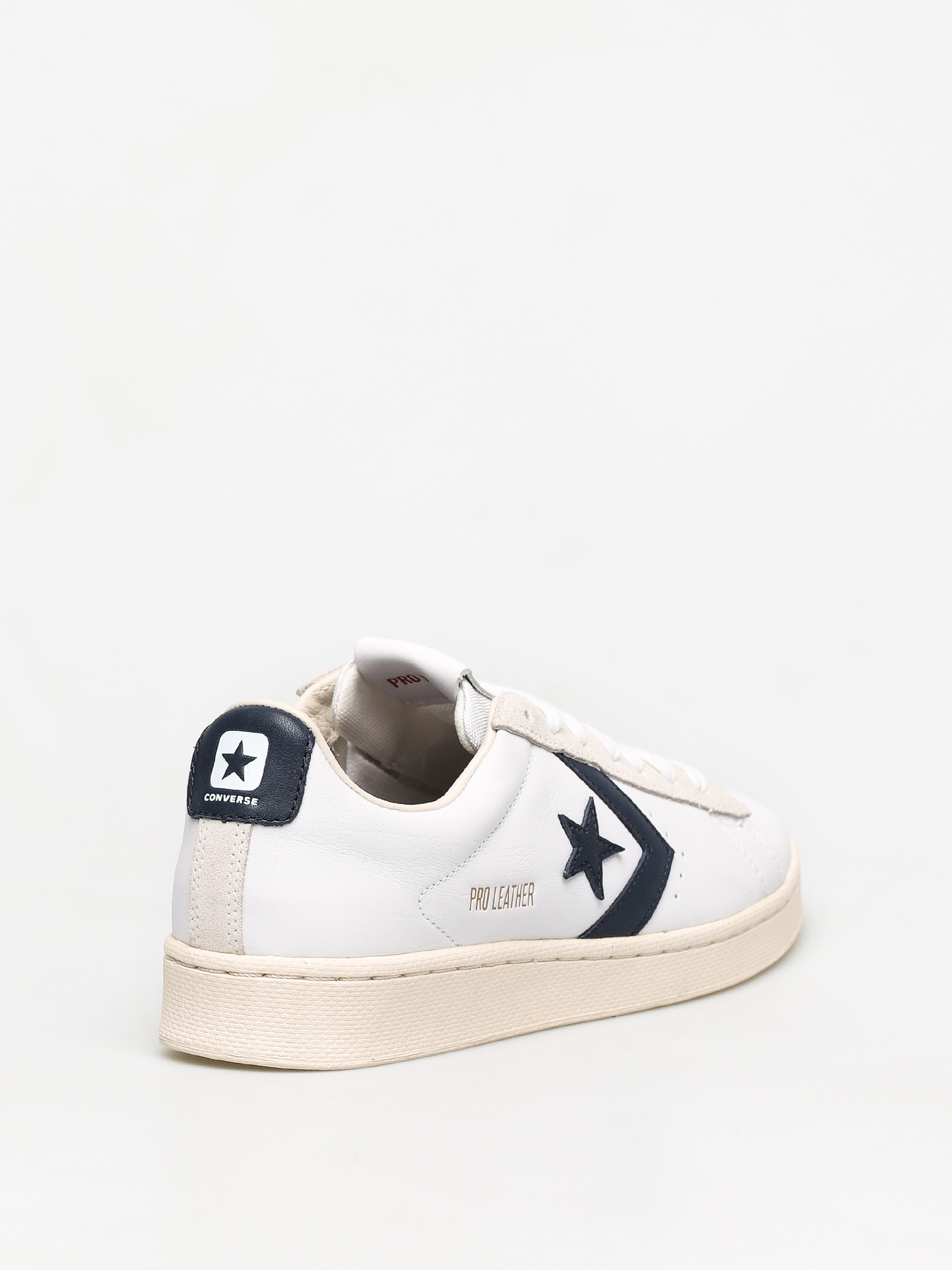 converse pro leather egret white