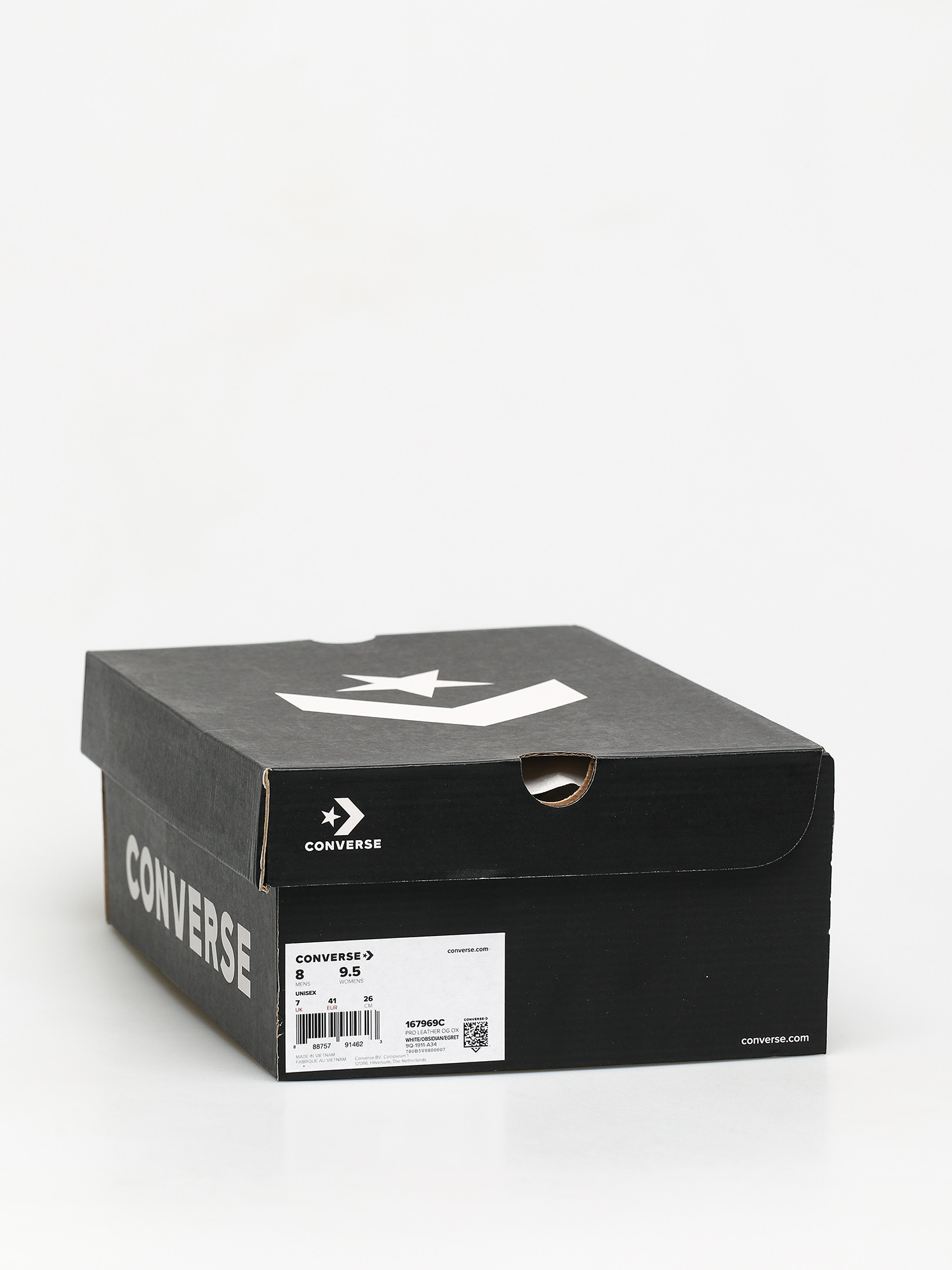 Converse Pro Leather Og Shoes (white/obsidian/egret)