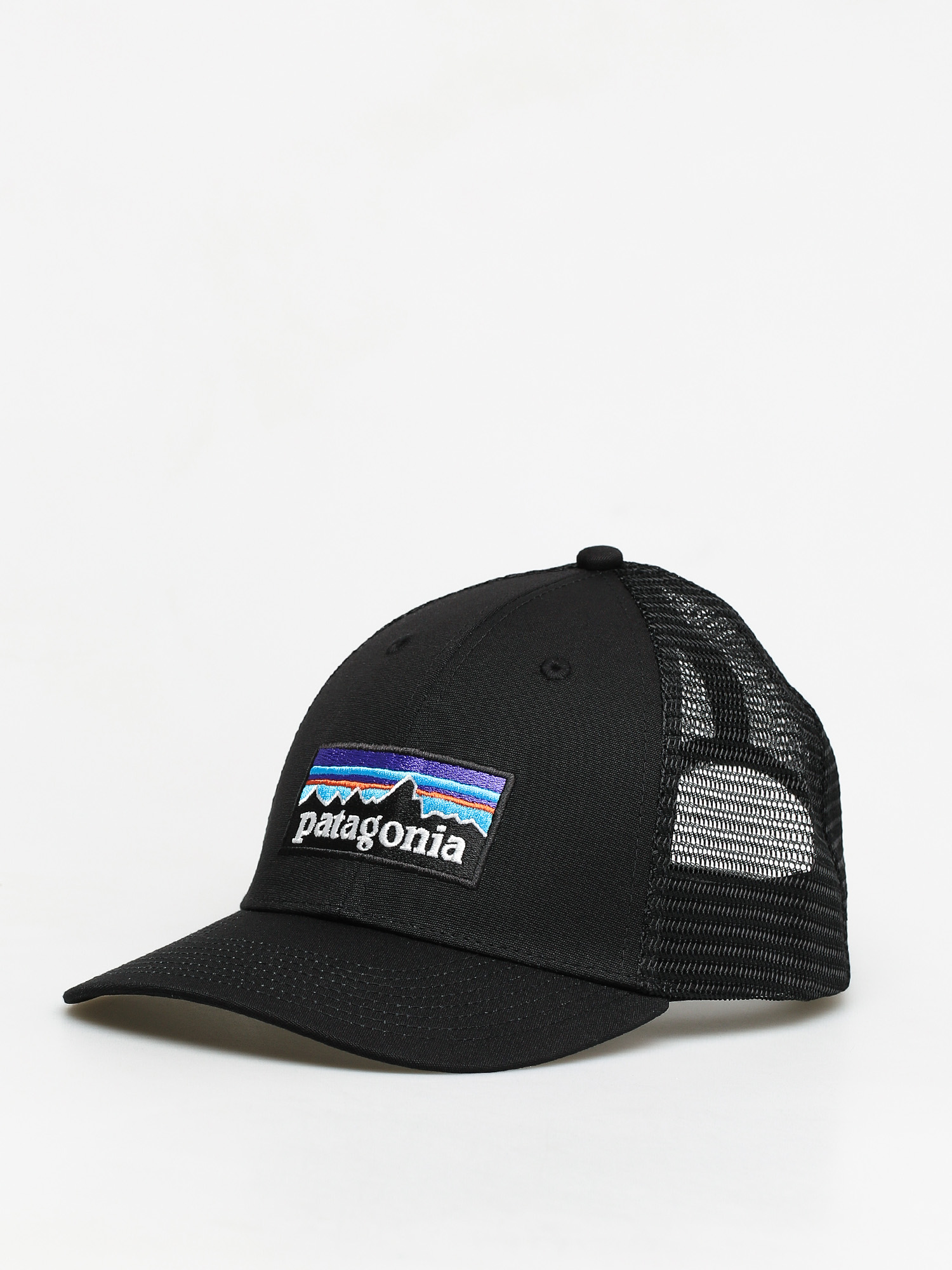 Patagonia P6 Logo LoPro Trucker ZD Cap (black)