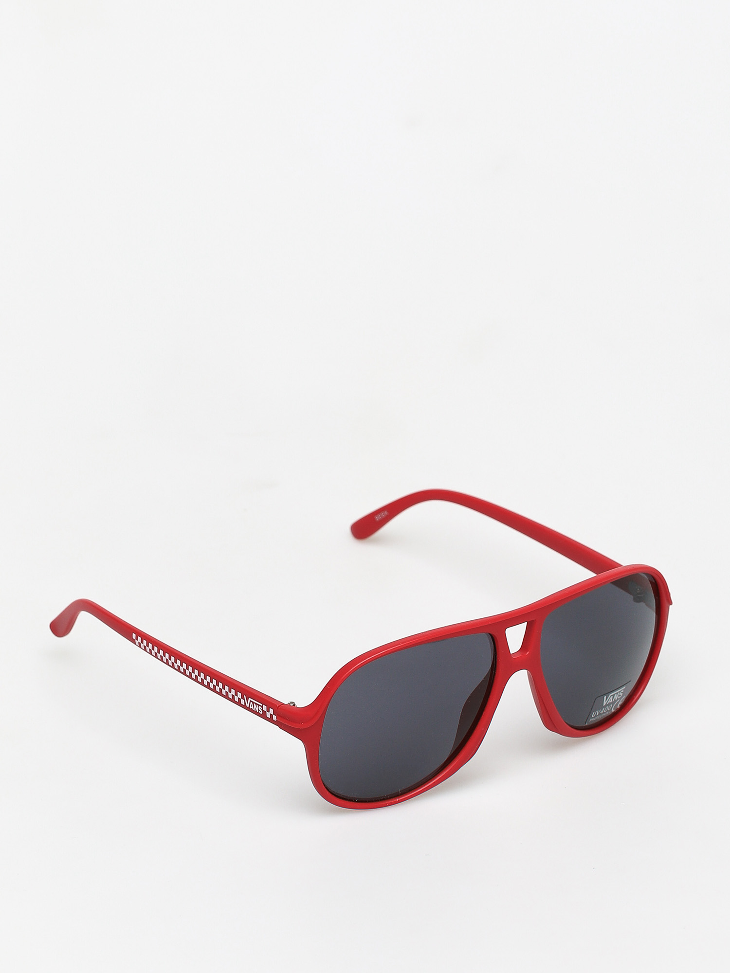 vans sunglasses red