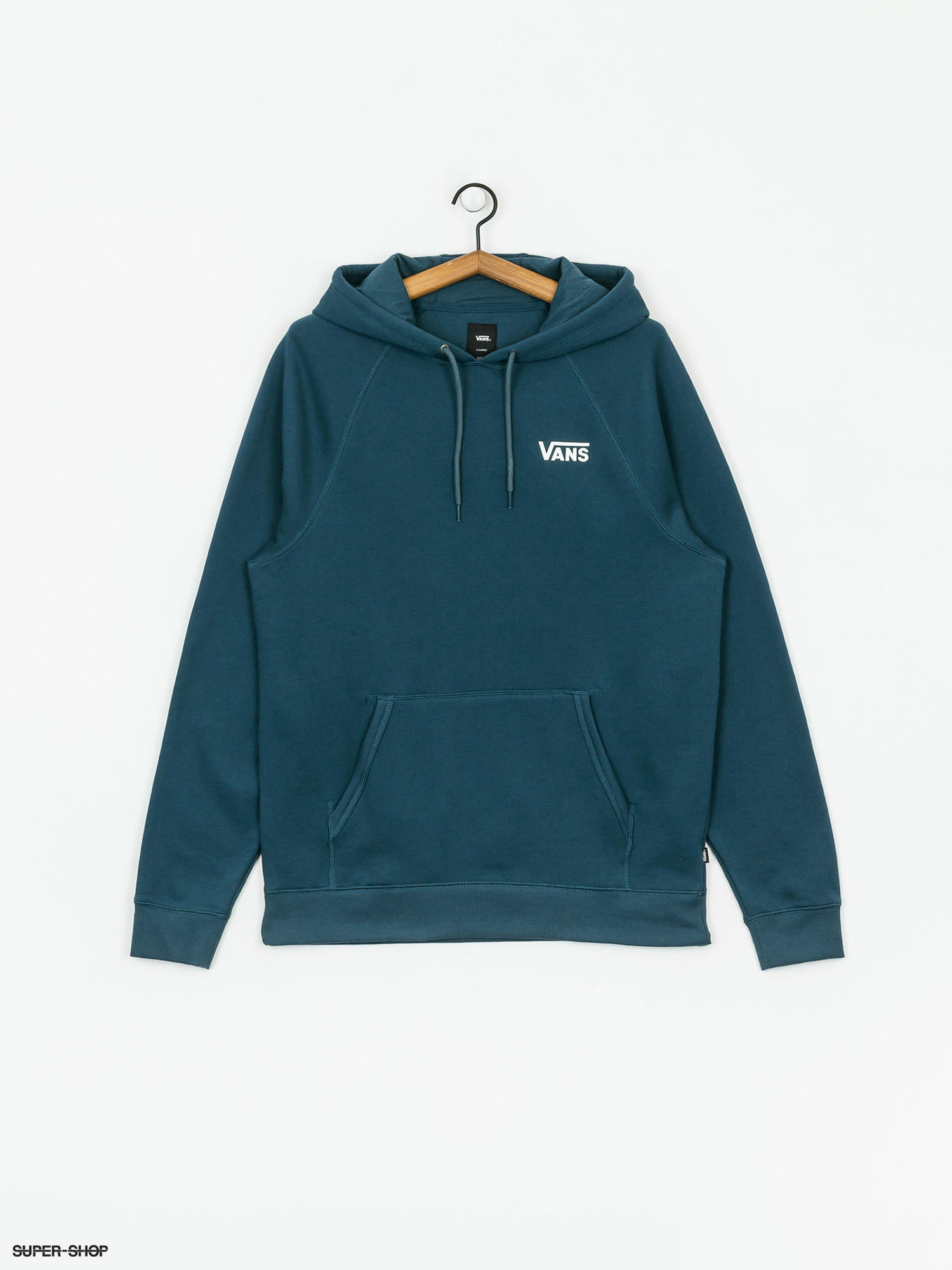 blue and white vans hoodie