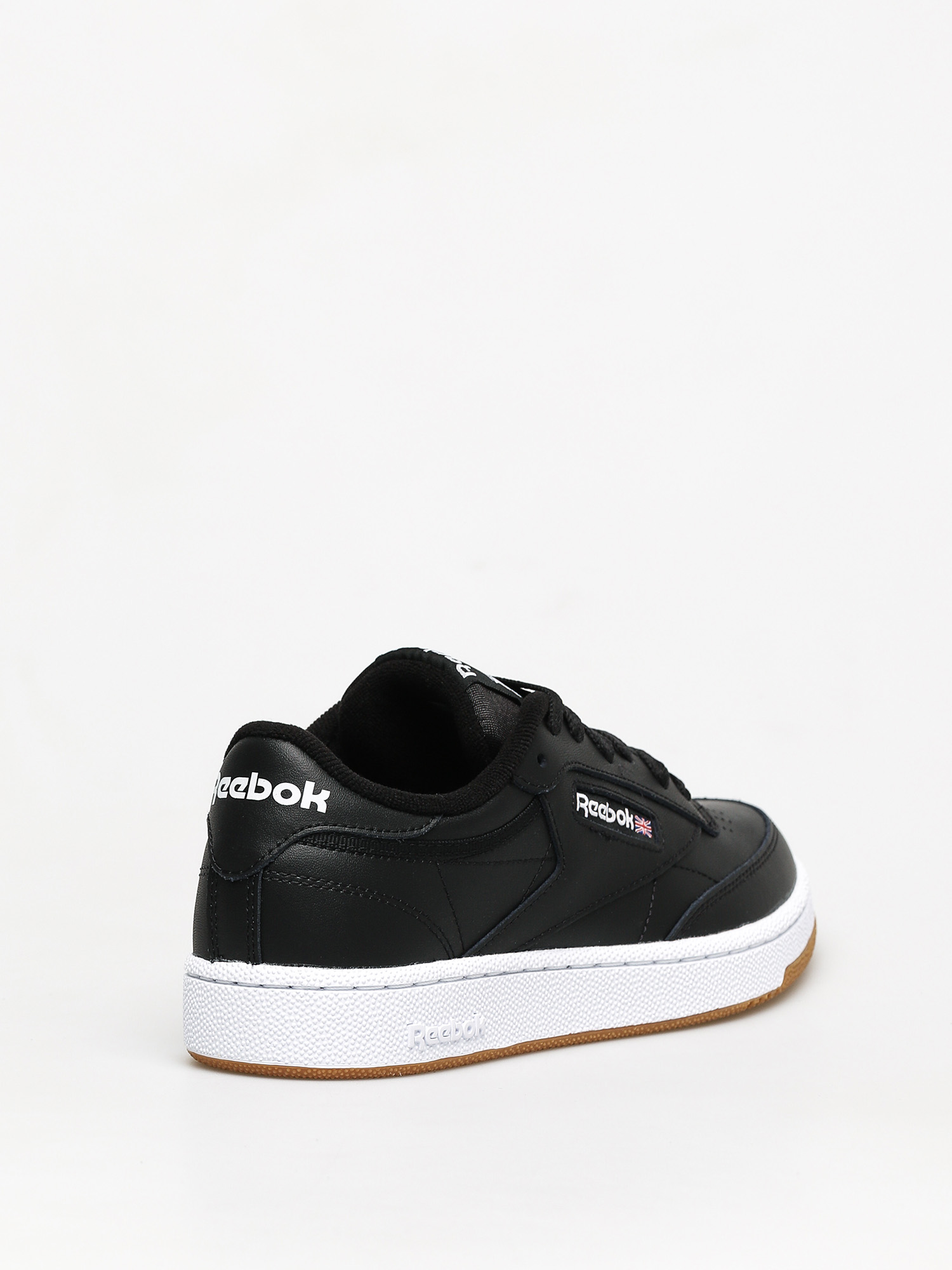 Reebok Club C 85 Shoes (black/white/gum)