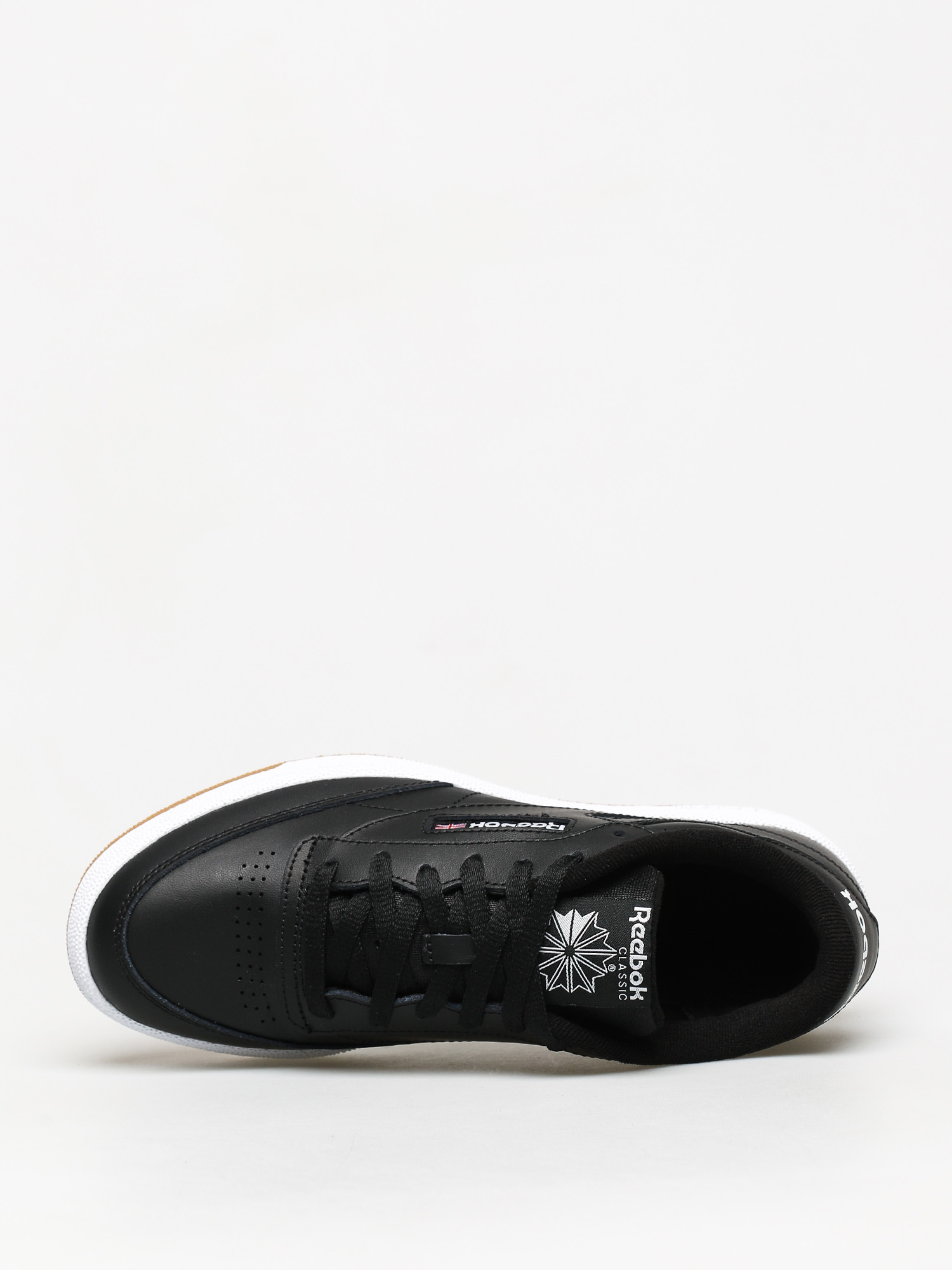 Reebok Club C 85 Shoes (black/white/gum)
