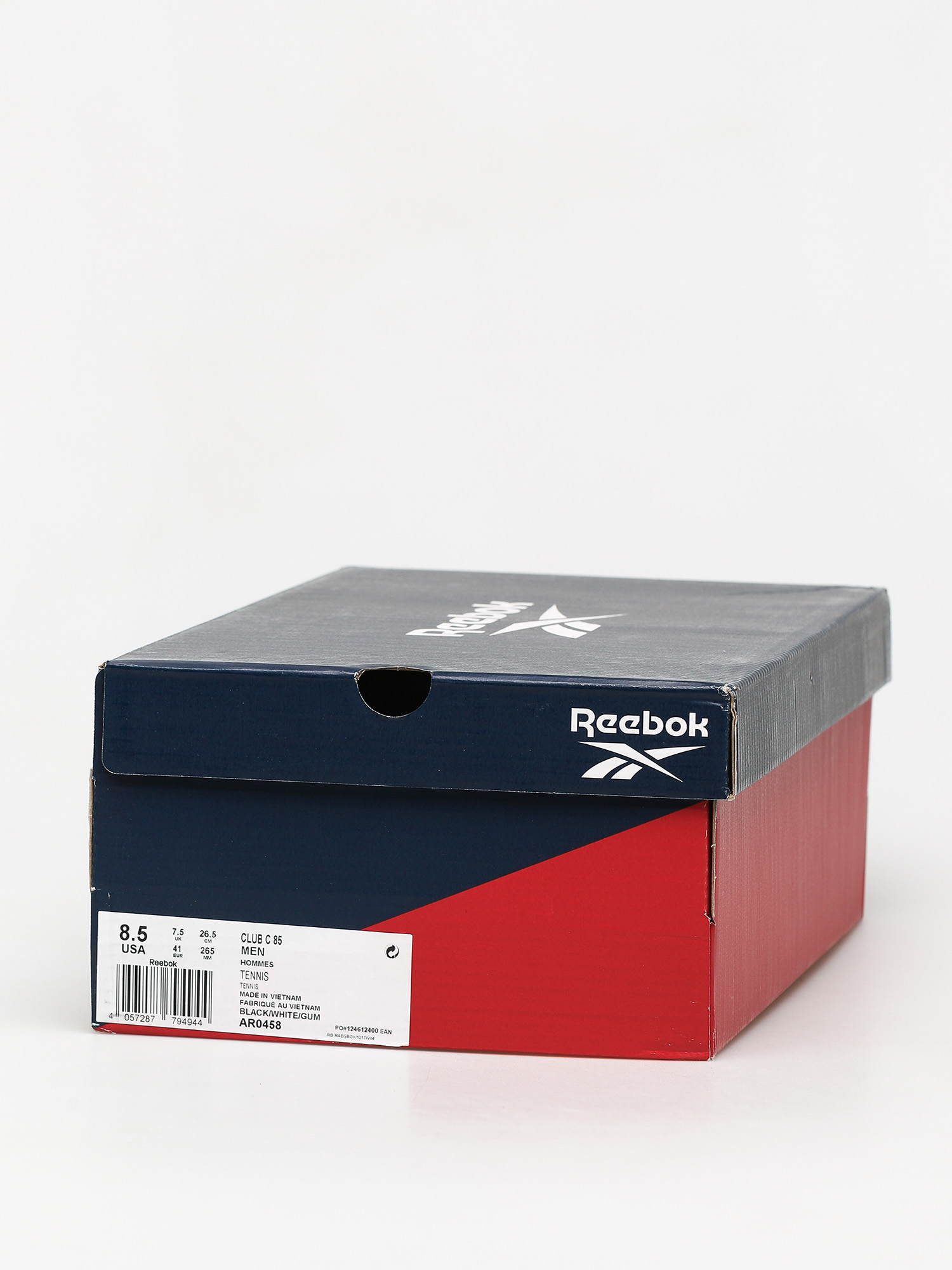 Reebok Club C 85 Shoes (black/white/gum)
