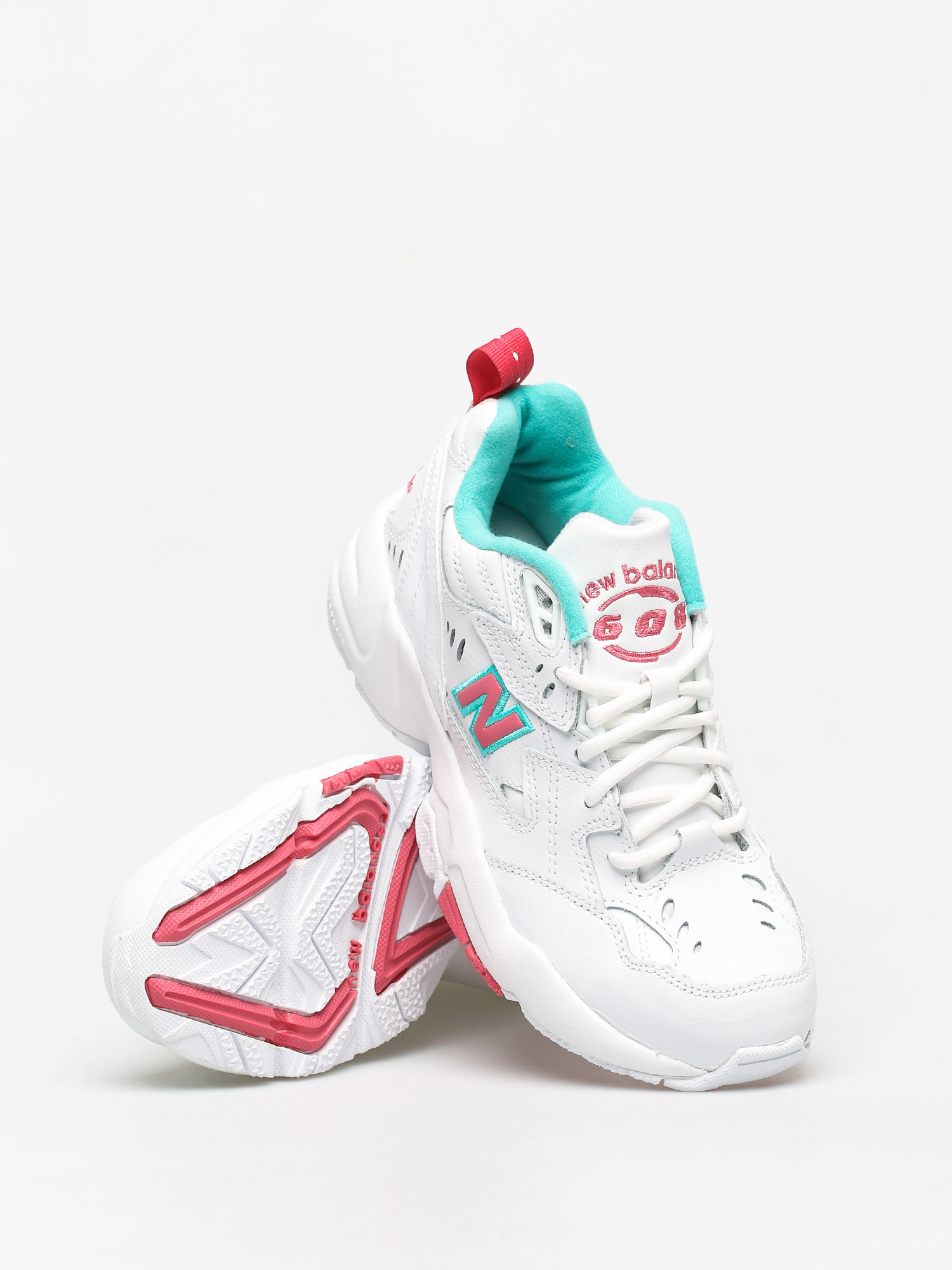 New Balance 608 Shoes Wmn (white/green)