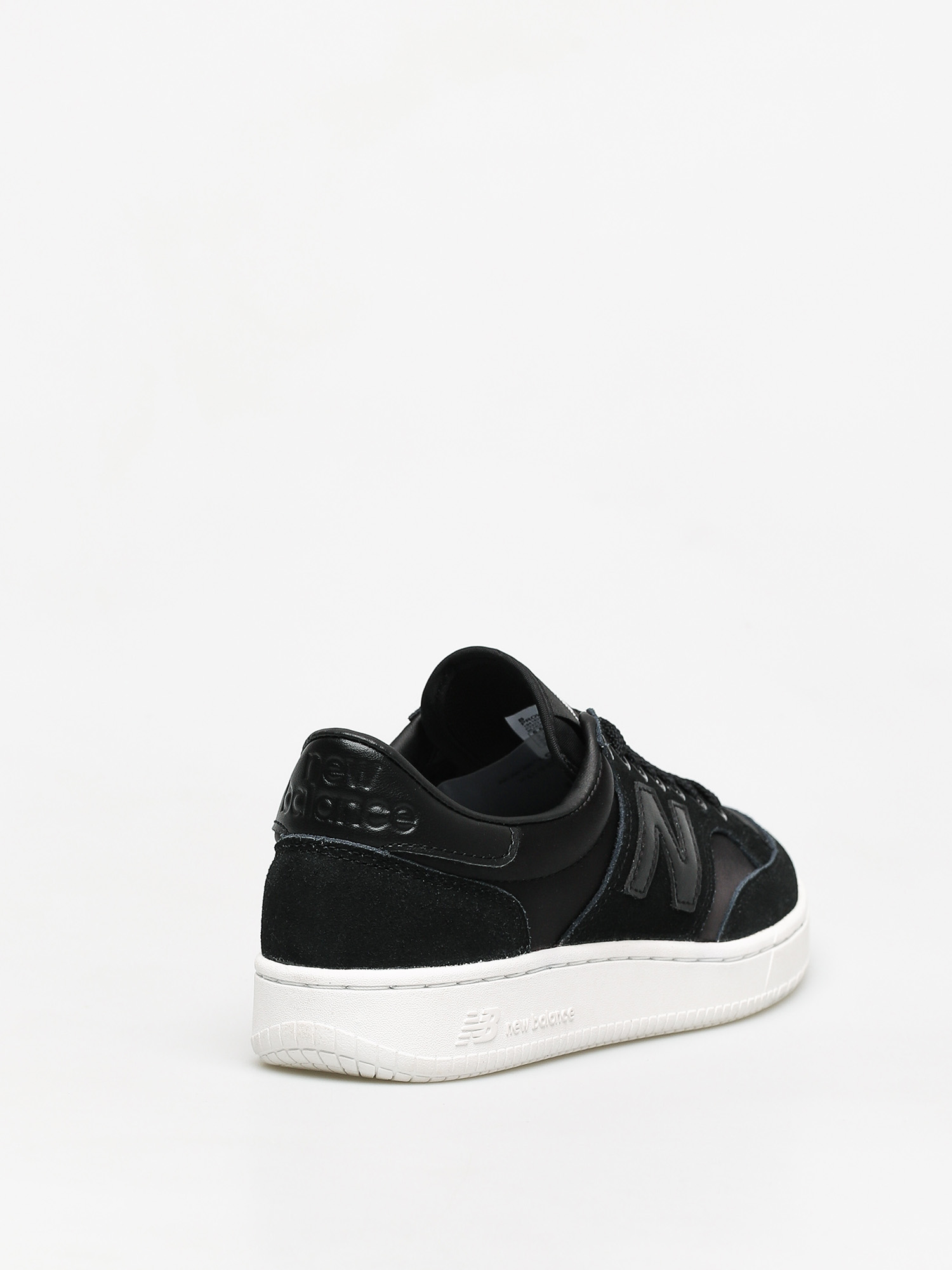new balance 496 black leather