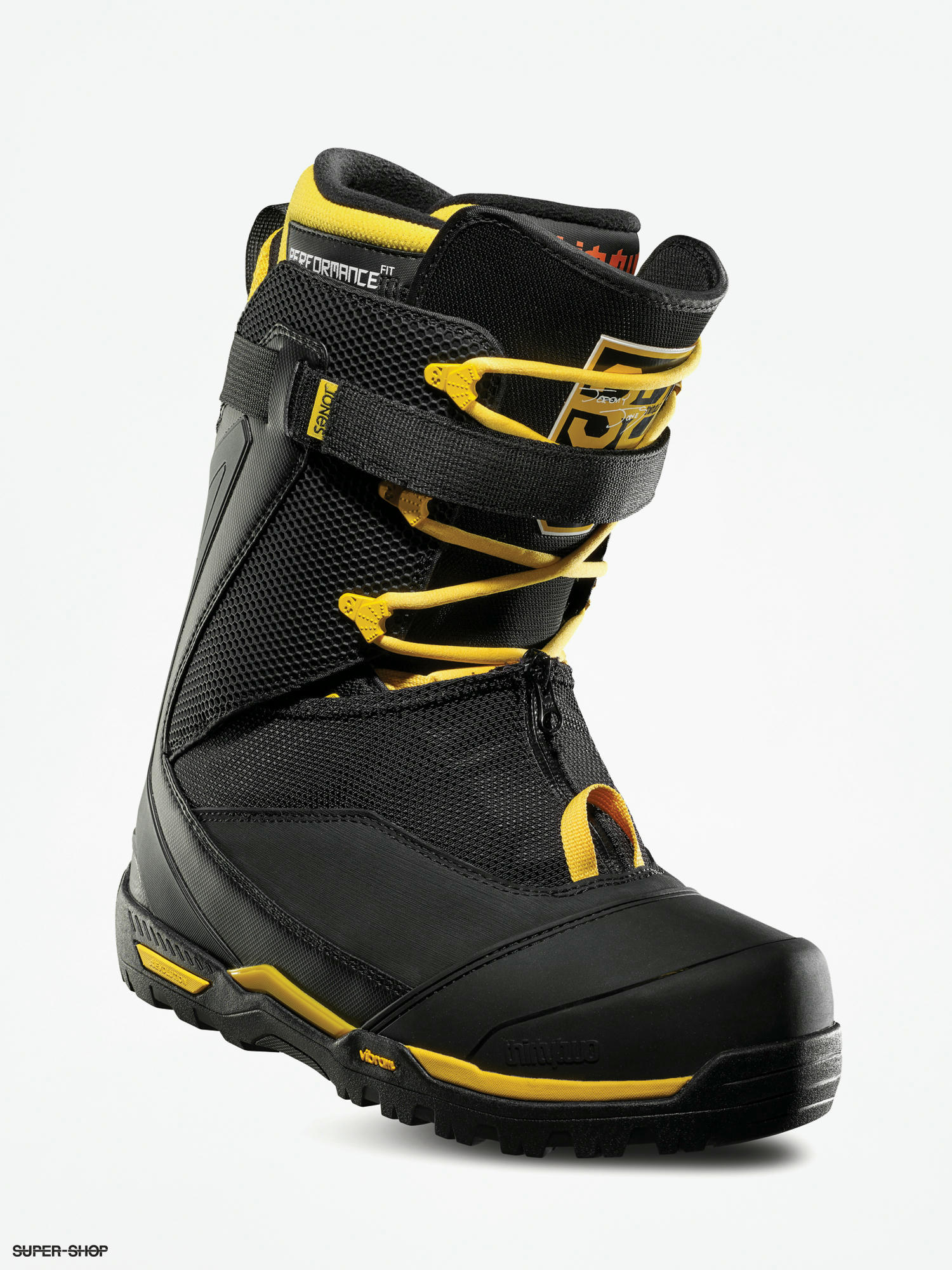 Jones Xlt Snowboard boots (black/yellow 