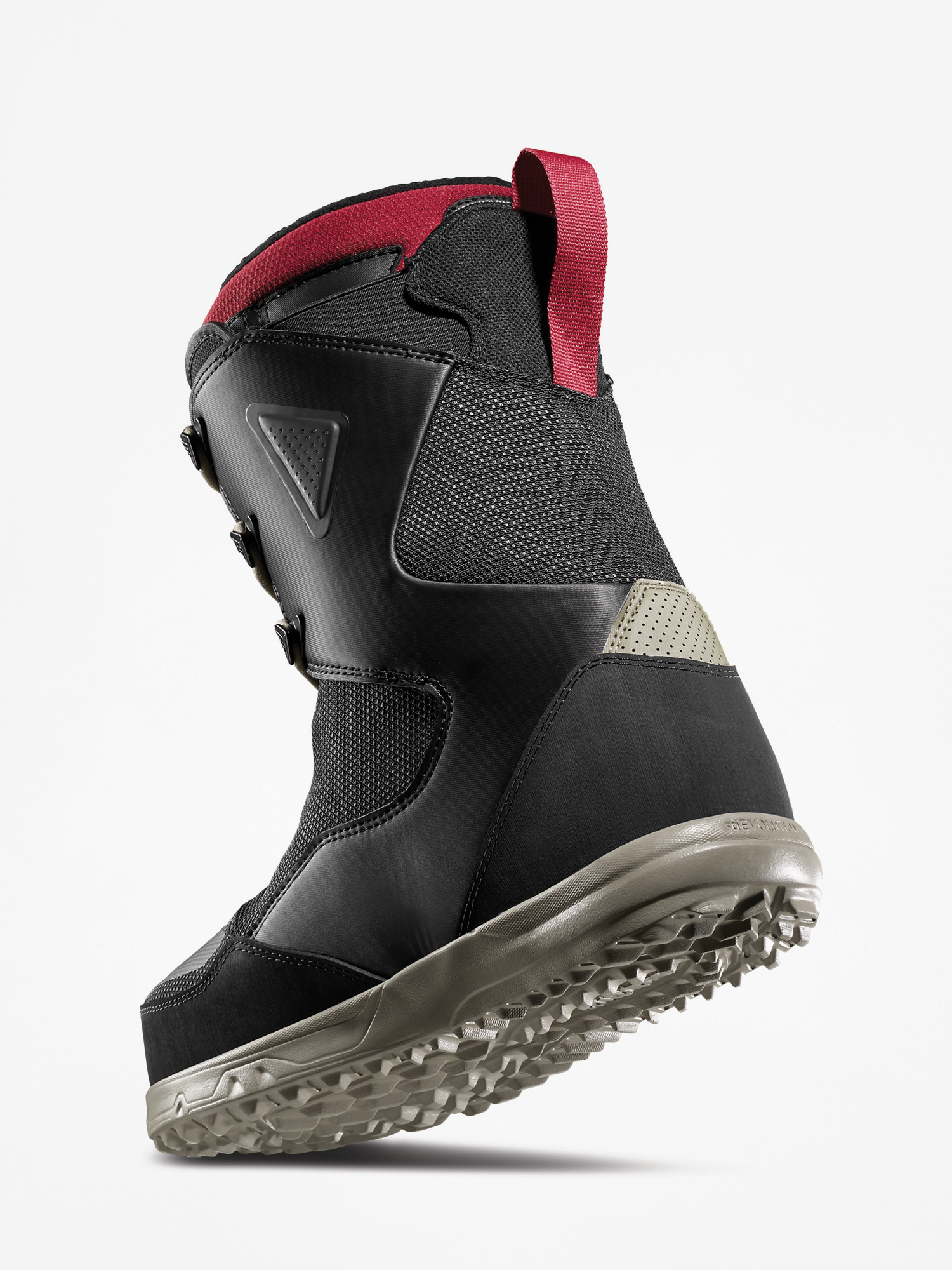 Mens ThirtyTwo Tm-2 Xlt Jones Snowboard boots (black/tan/red)