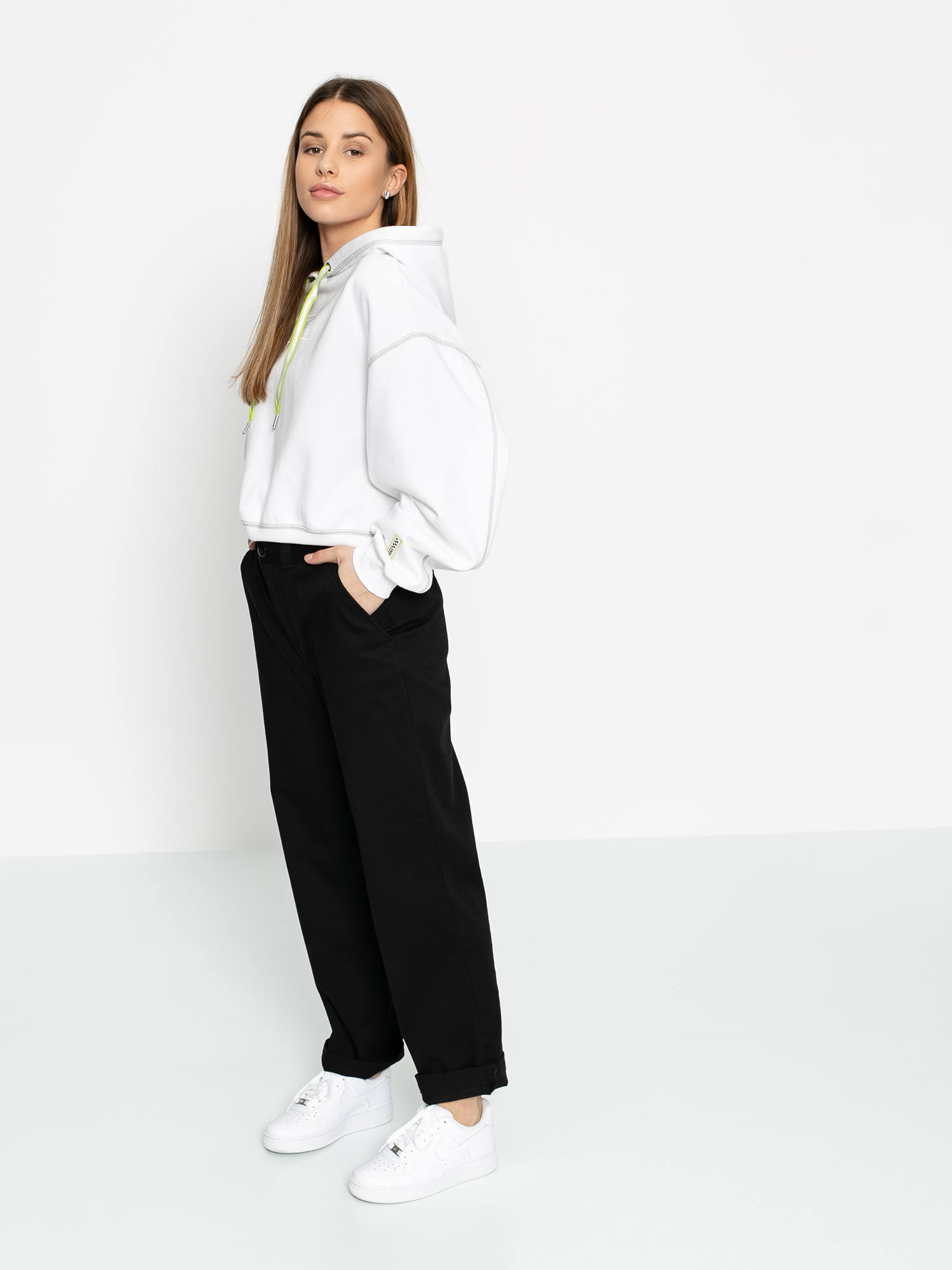 Vans After Dark HD Hoodie Wmn (white)