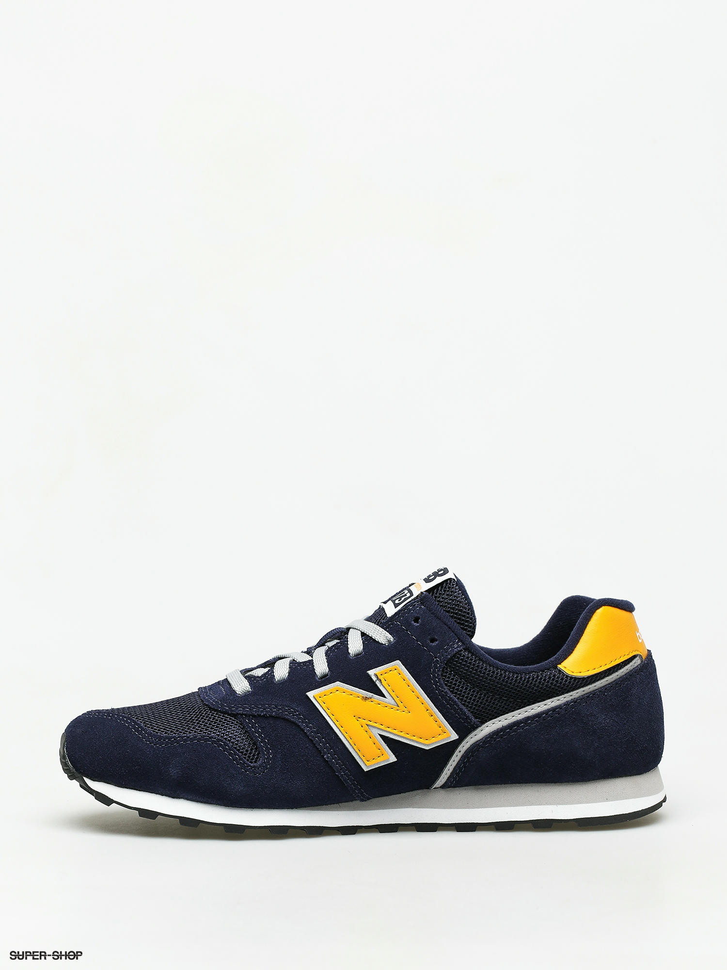 new balance 373 navy yellow