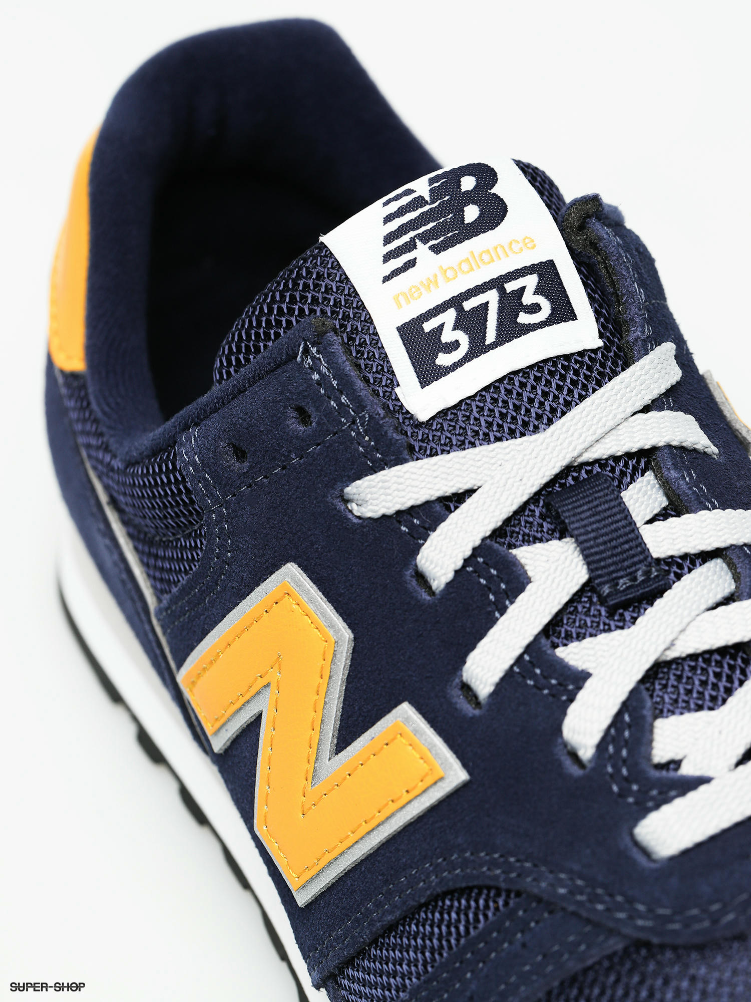 new balance 373 navy yellow