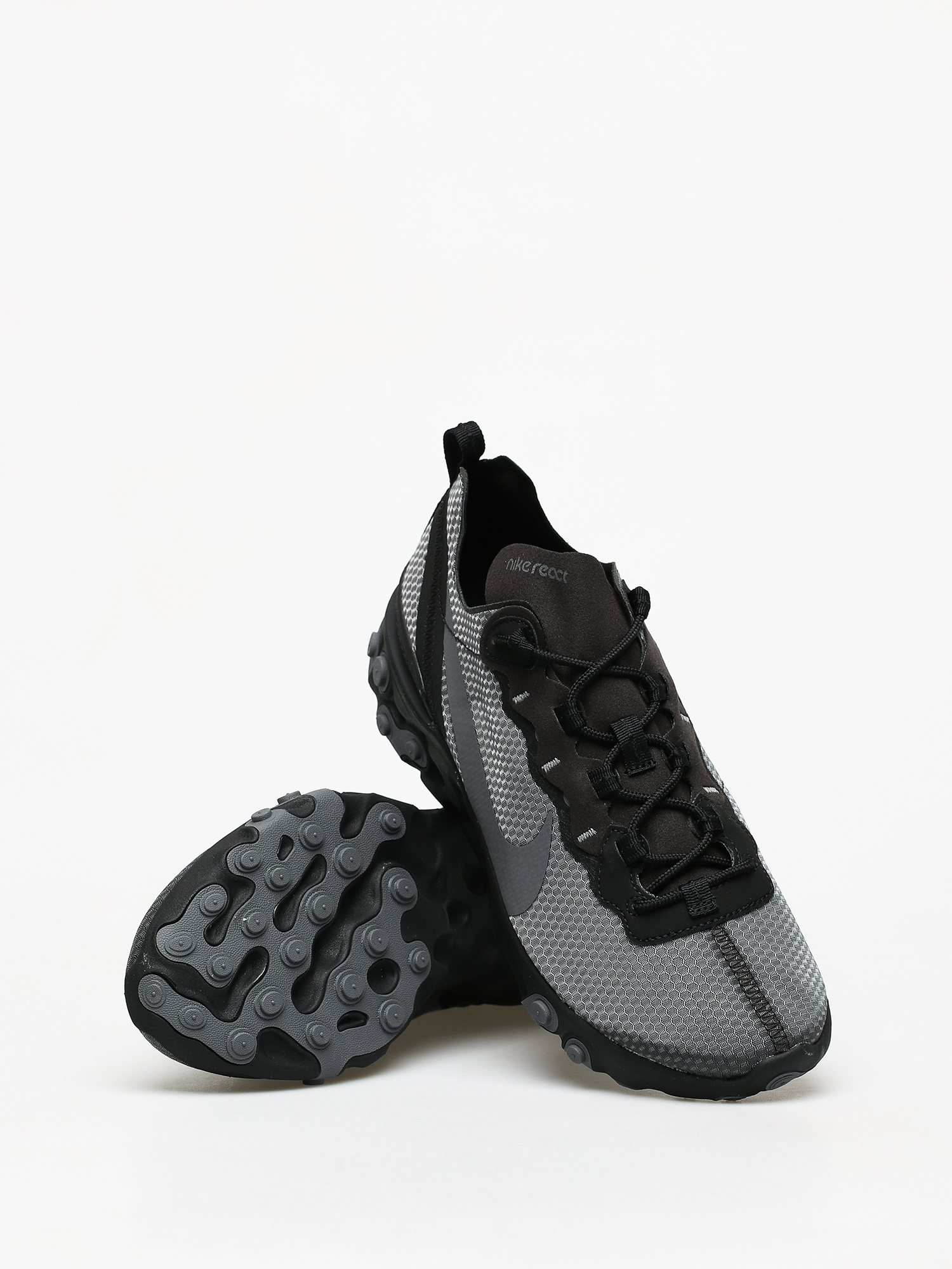 Nike React Element 55 Se Shoes (black/dark grey)