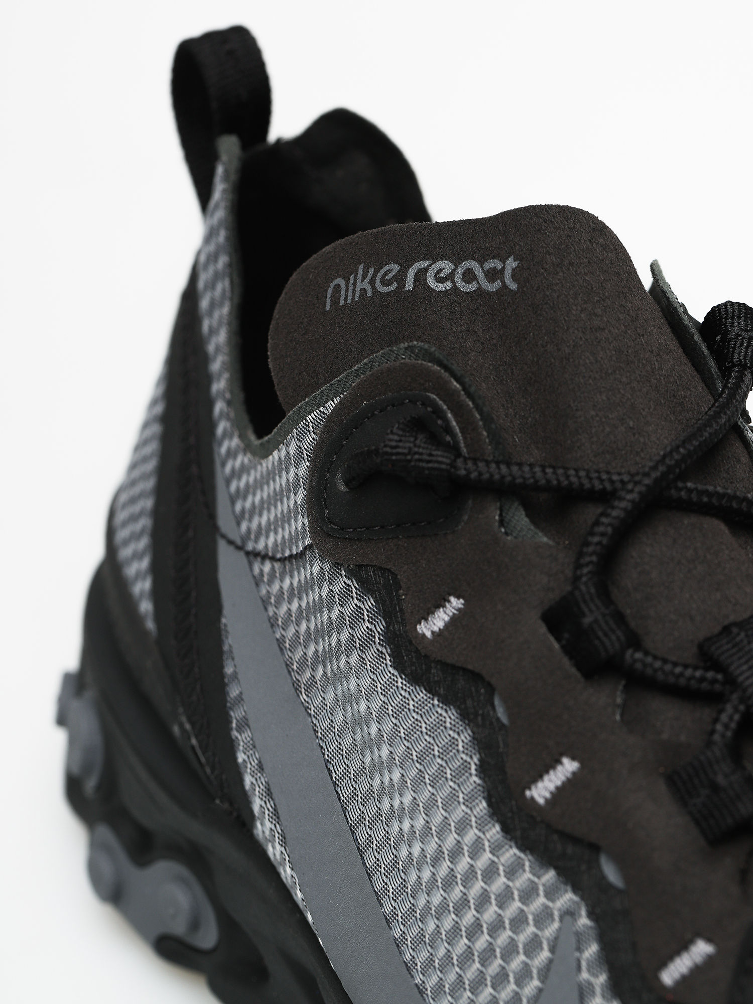 Nike React Element 55 Se Shoes (black/dark grey)
