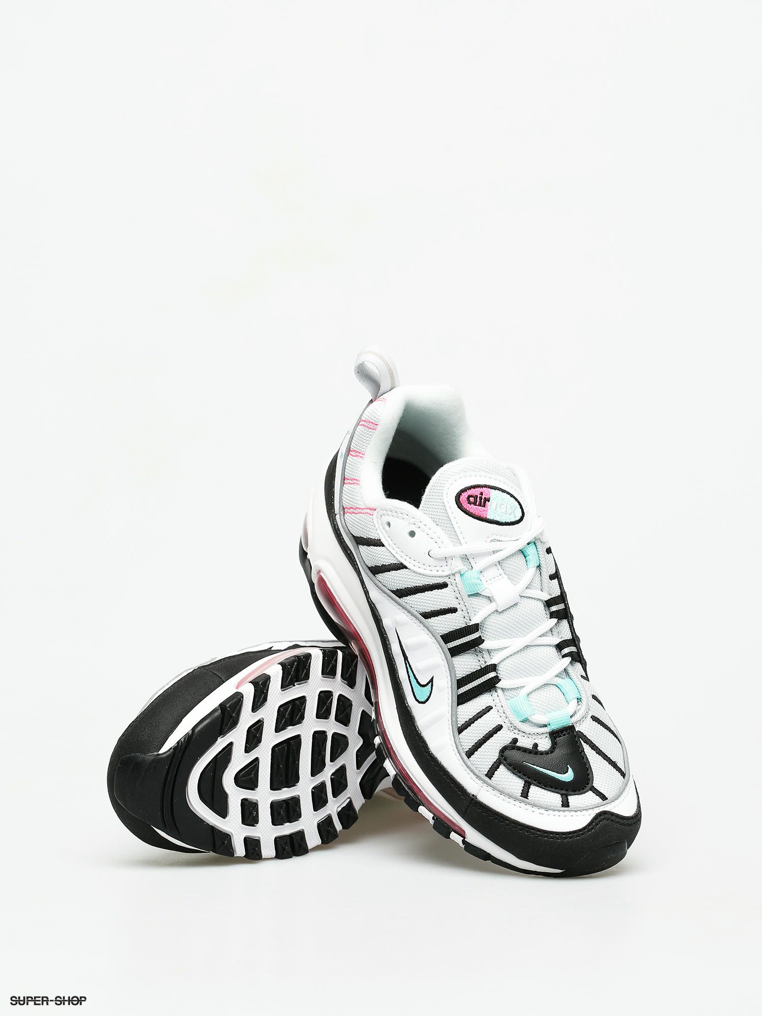 Nike air max 98 white outlet pure platinum e black