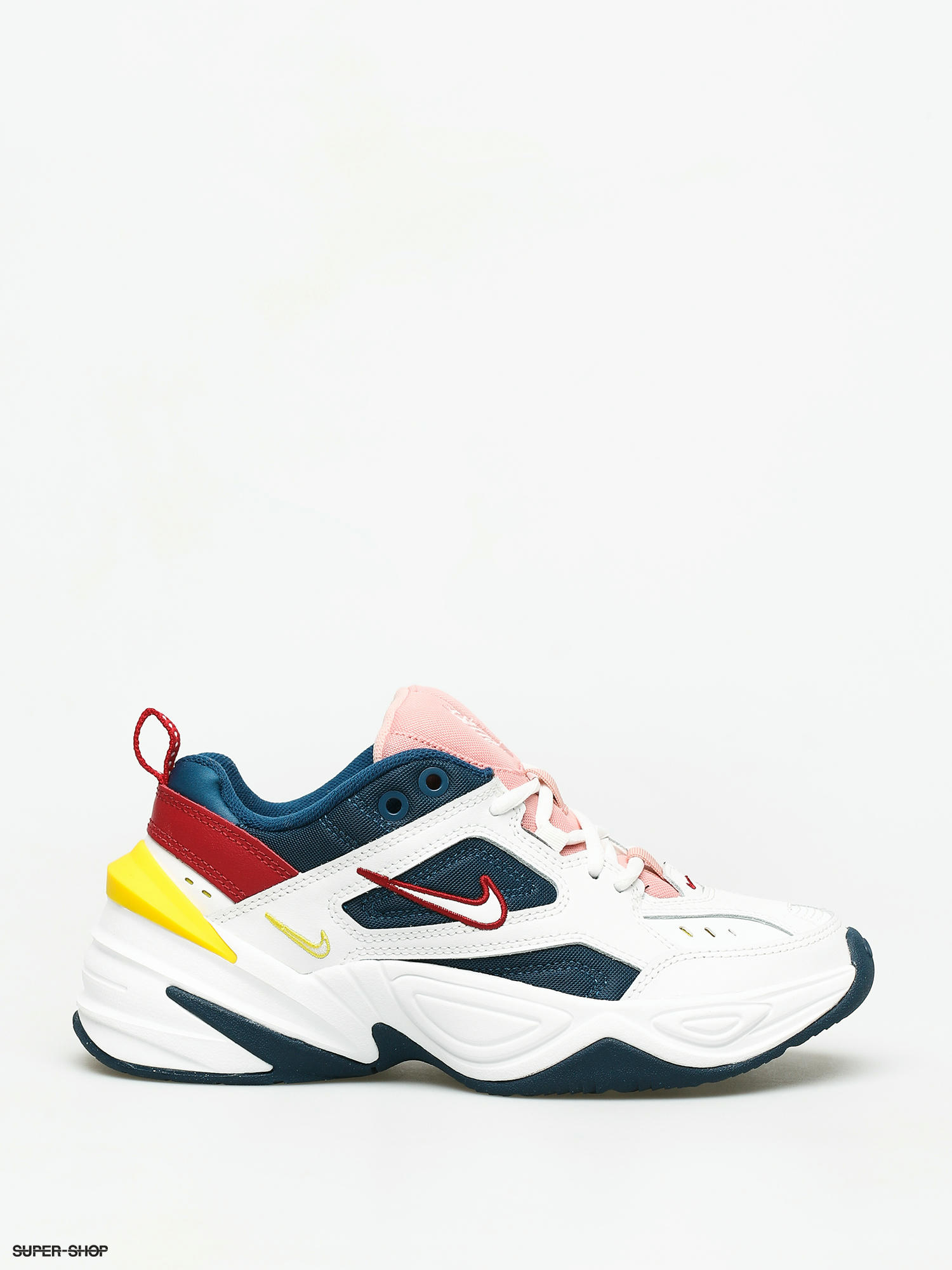 Nike m2k 2025 blue red