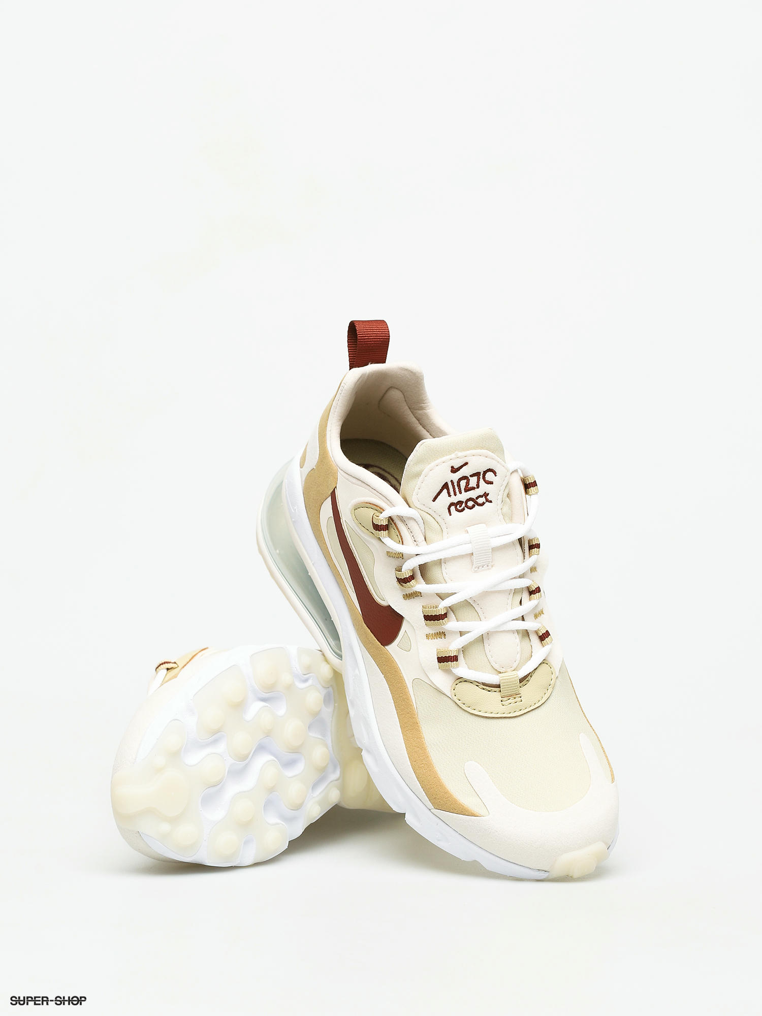 womens nike air max 270 react team gold