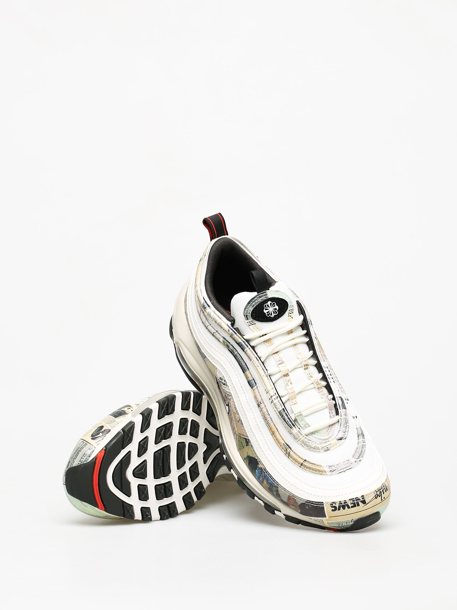 Nike Air Max 97 Shoes (sail/white black team orange)