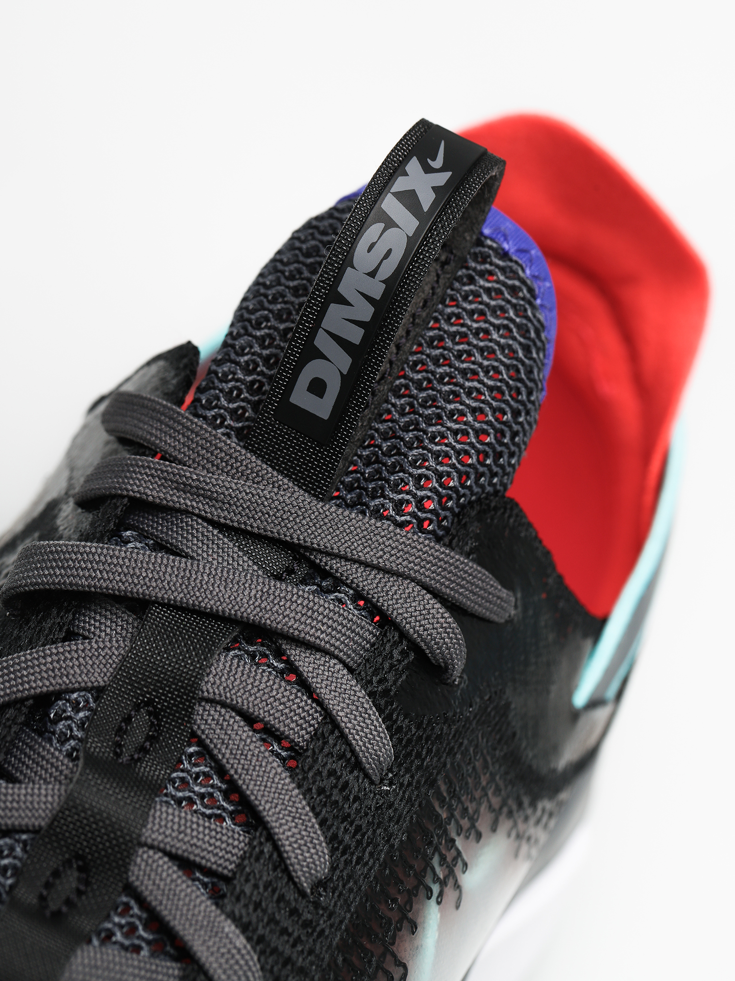 Nike Dimsix Signal Fk Shoes (black/dark grey red orbit rush violet)