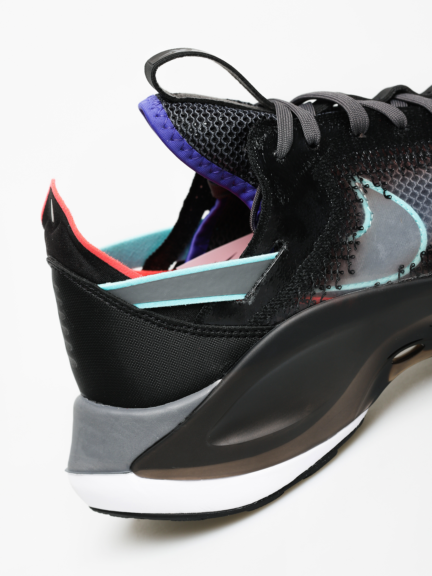 Nike Dimsix Signal Fk Shoes (black/dark grey red orbit rush violet)