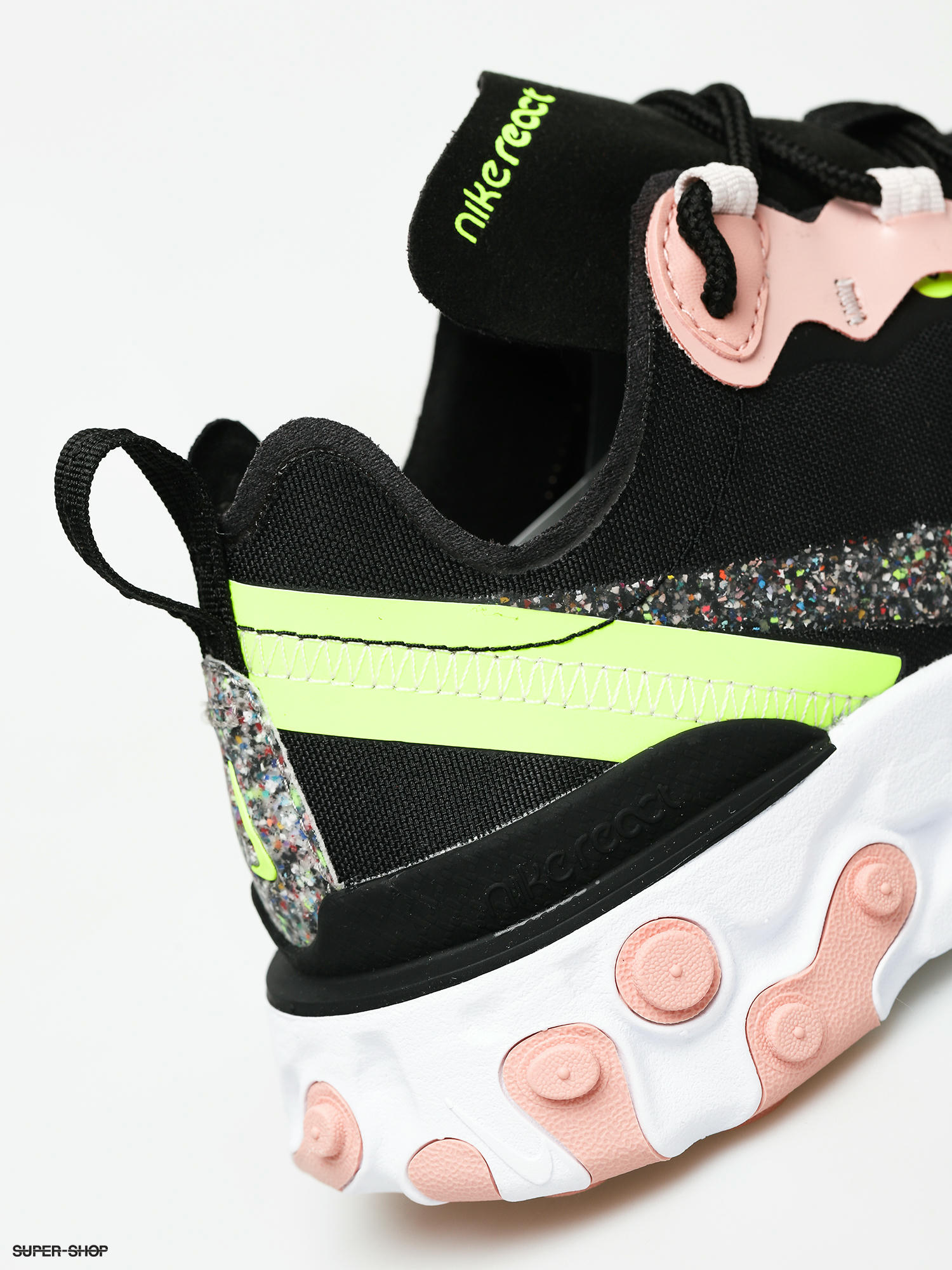 Nike React Element 55 Premium Black Coral Stardust (Women's)
