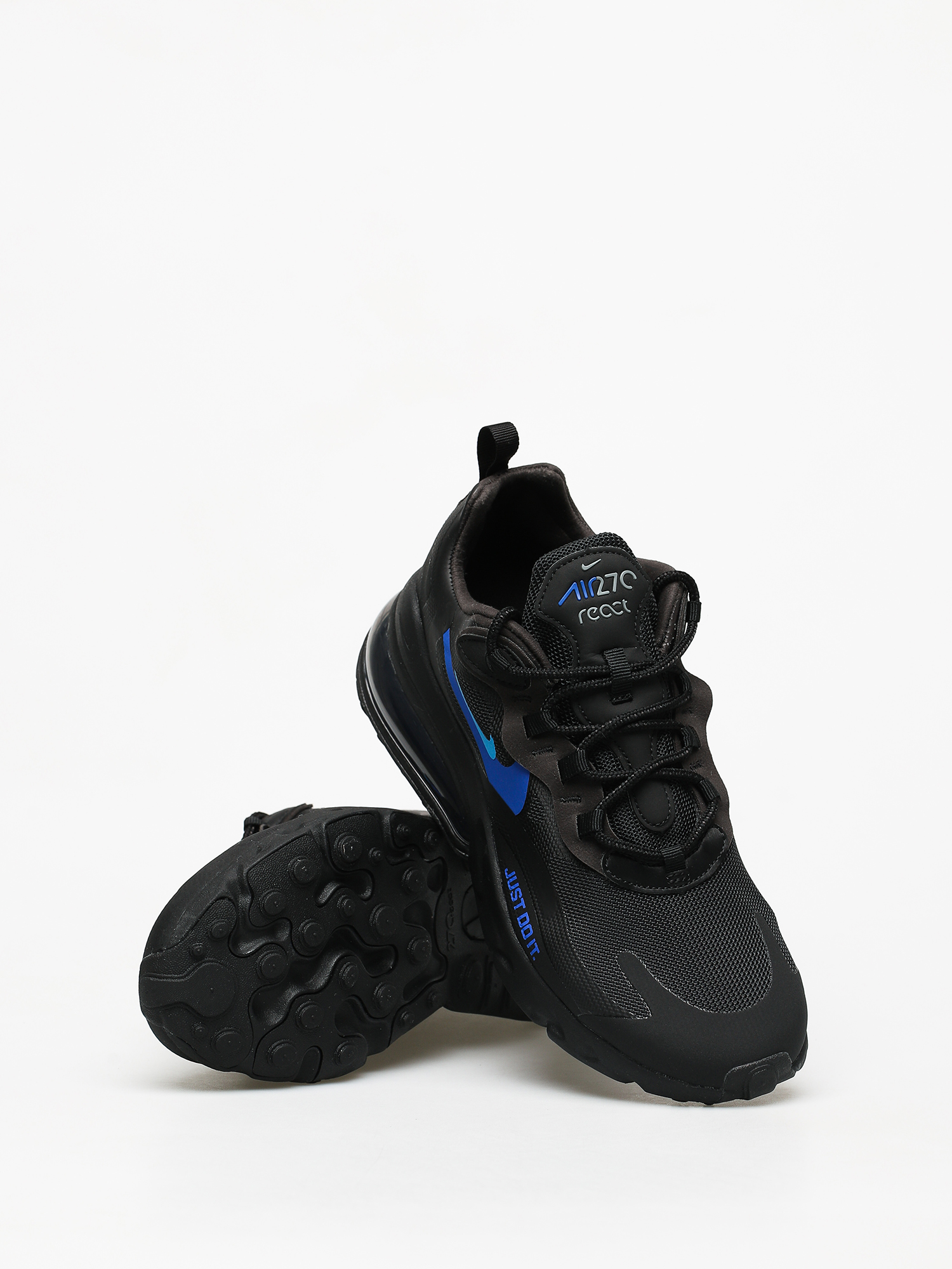 Nike 270 react schwarz cheap blau