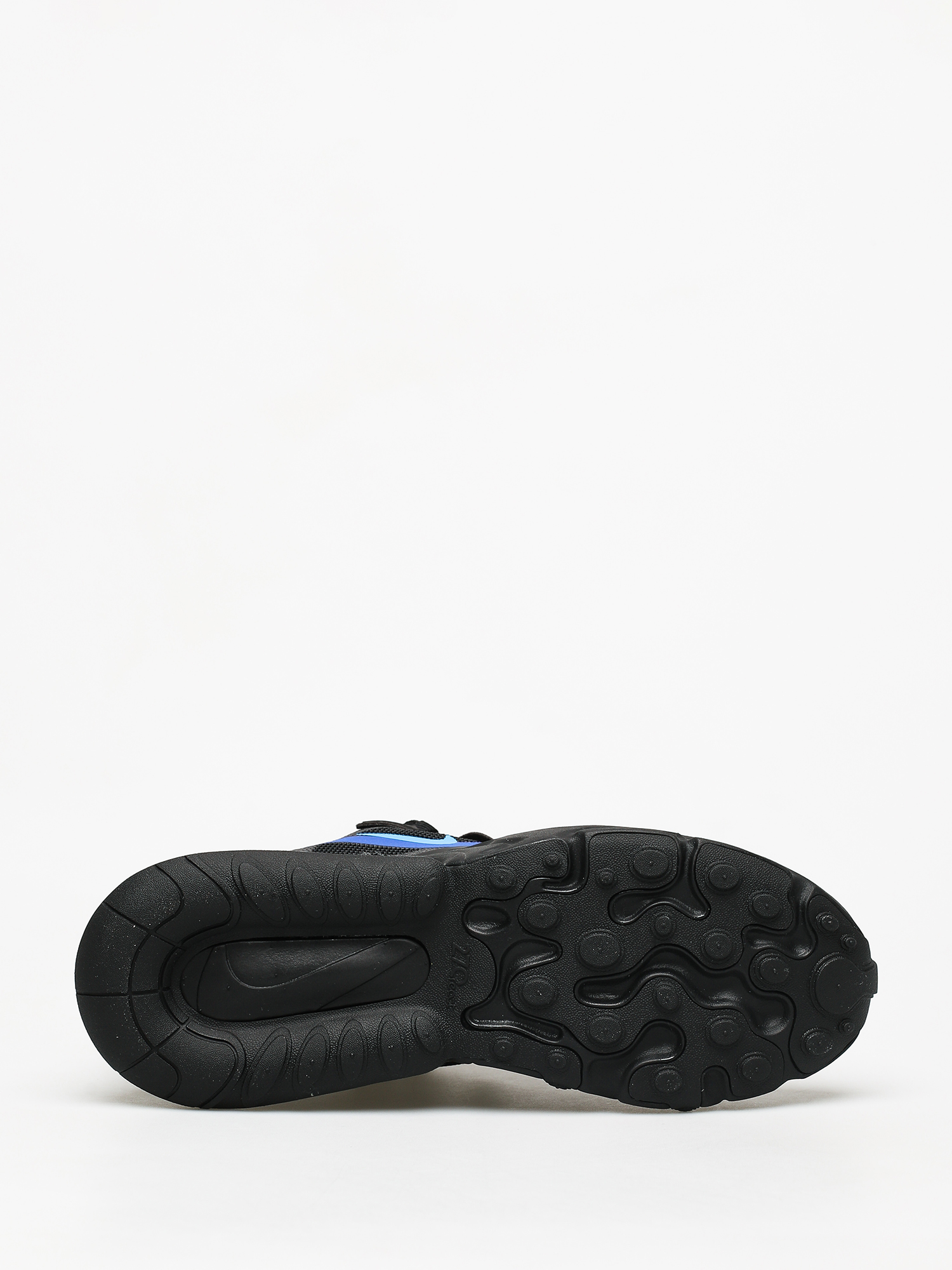 Nike Air Max 270 React Schuhe (black/blue hero hyper royal cool grey)