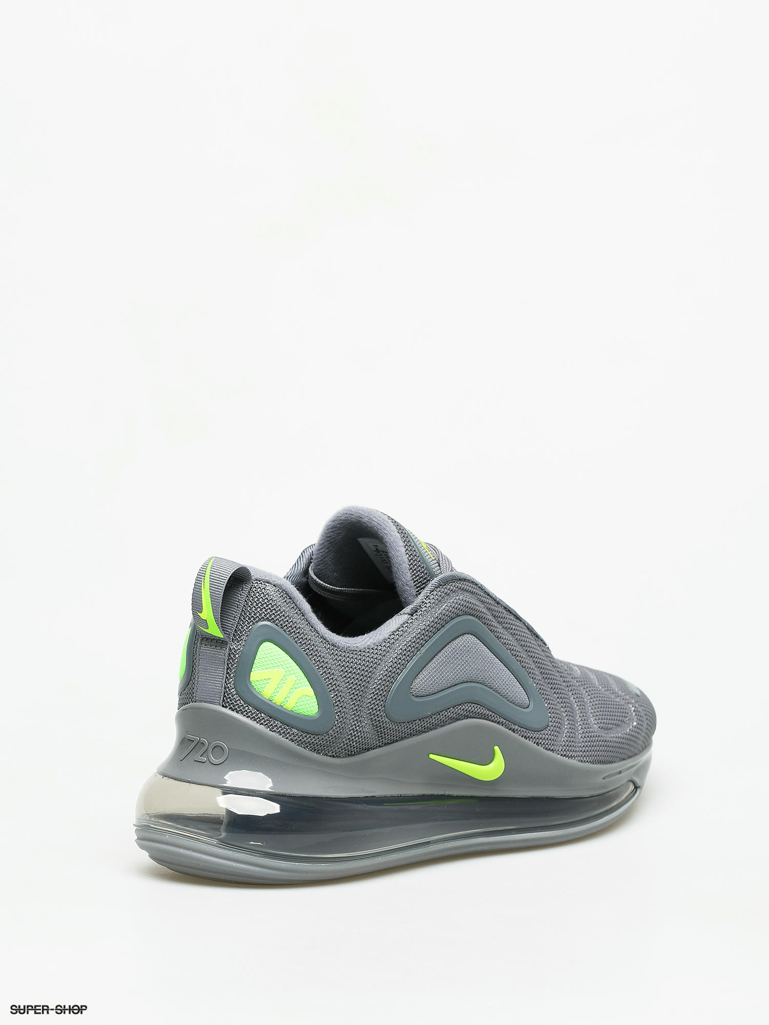Nike Air Max 720 Running Shoes Black Volt Green AO2924-008 mens 6