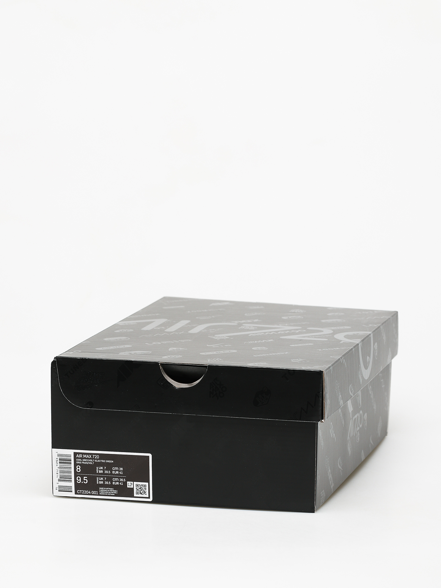 Nike Air Max 720 Shoes (cool grey/volt electric green black)