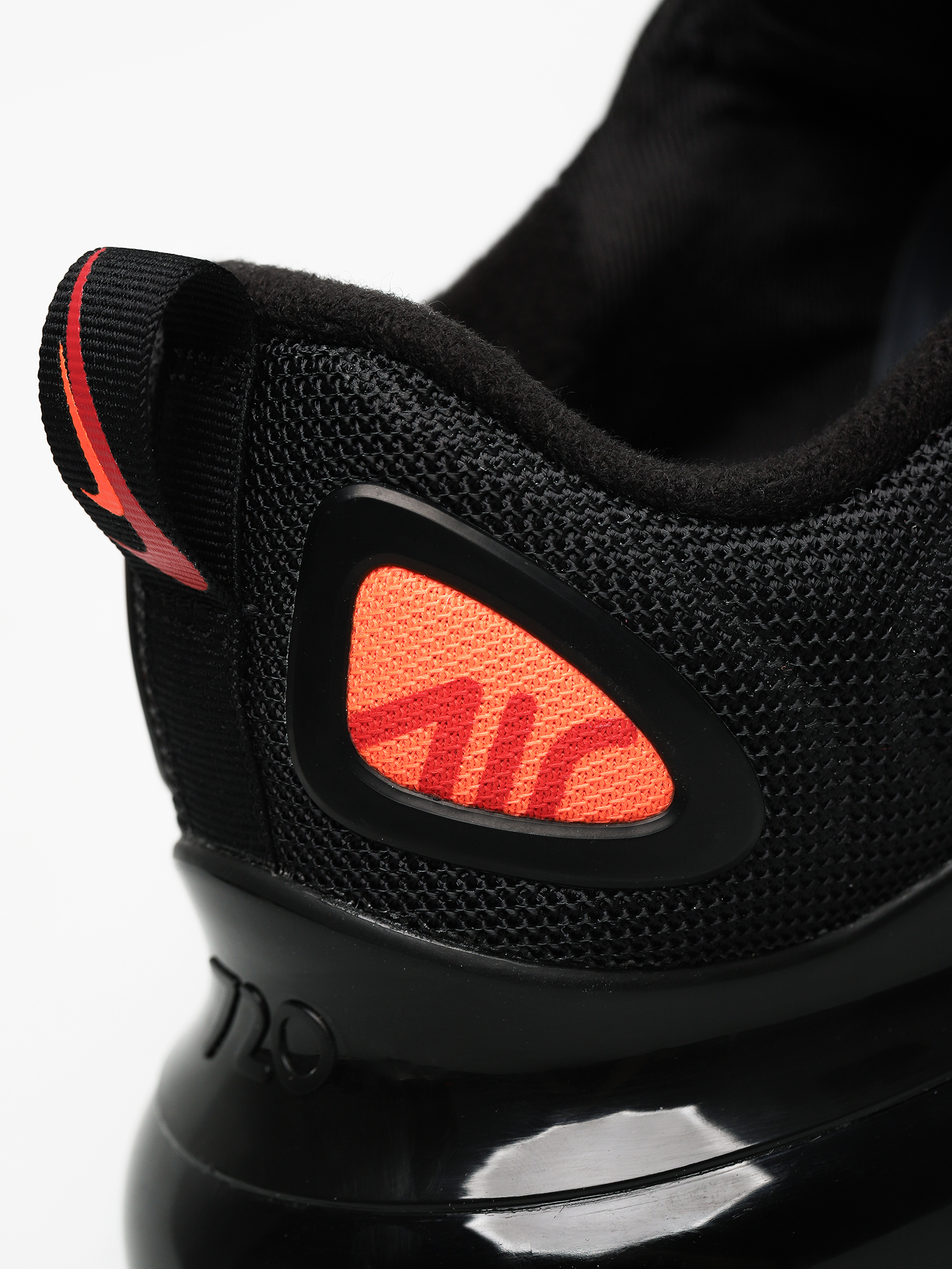 Nike Air Max 720 Shoes (black/hyper crimson university red)