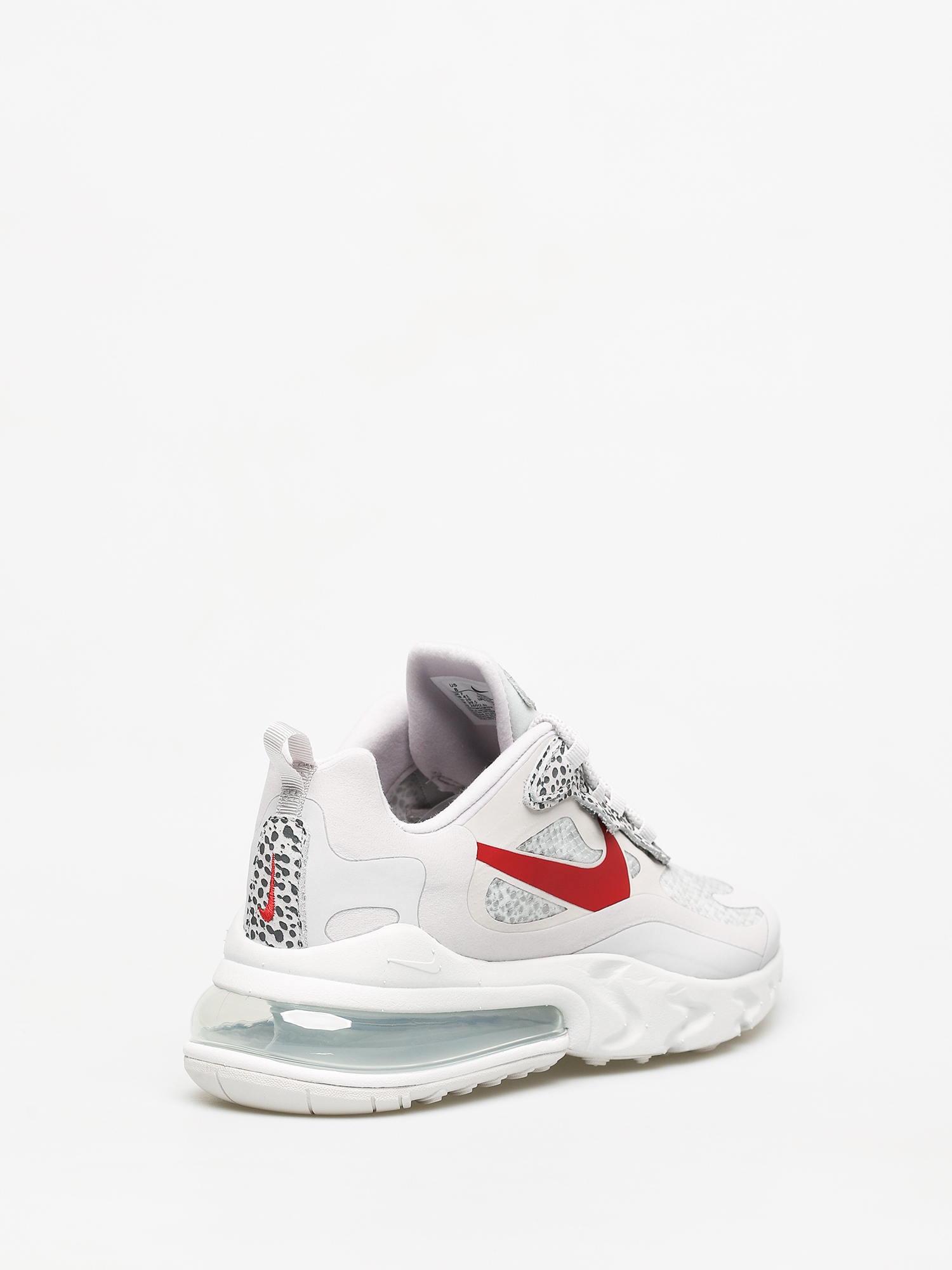 Nike Air Max 270 React Shoes (neutral grey/university red lt graphite)