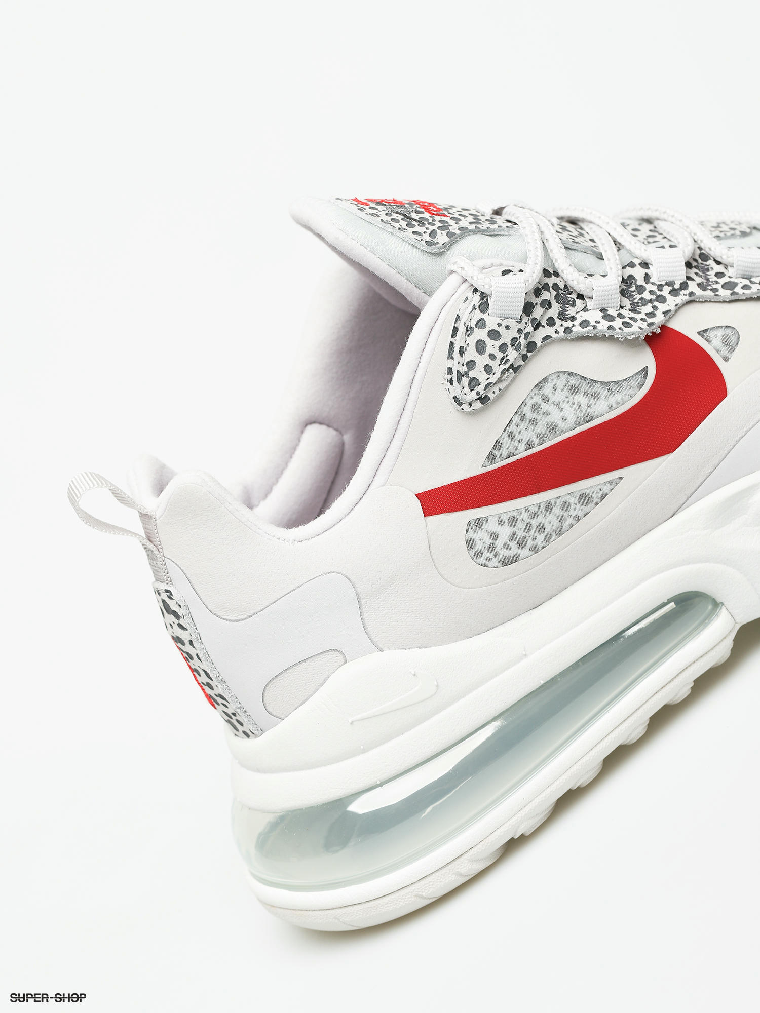 nike air max 270 react safari grey red