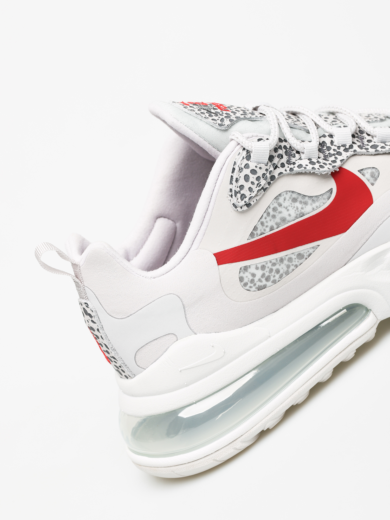 Nike Air Max 270 React Shoes (neutral grey/university red lt graphite)