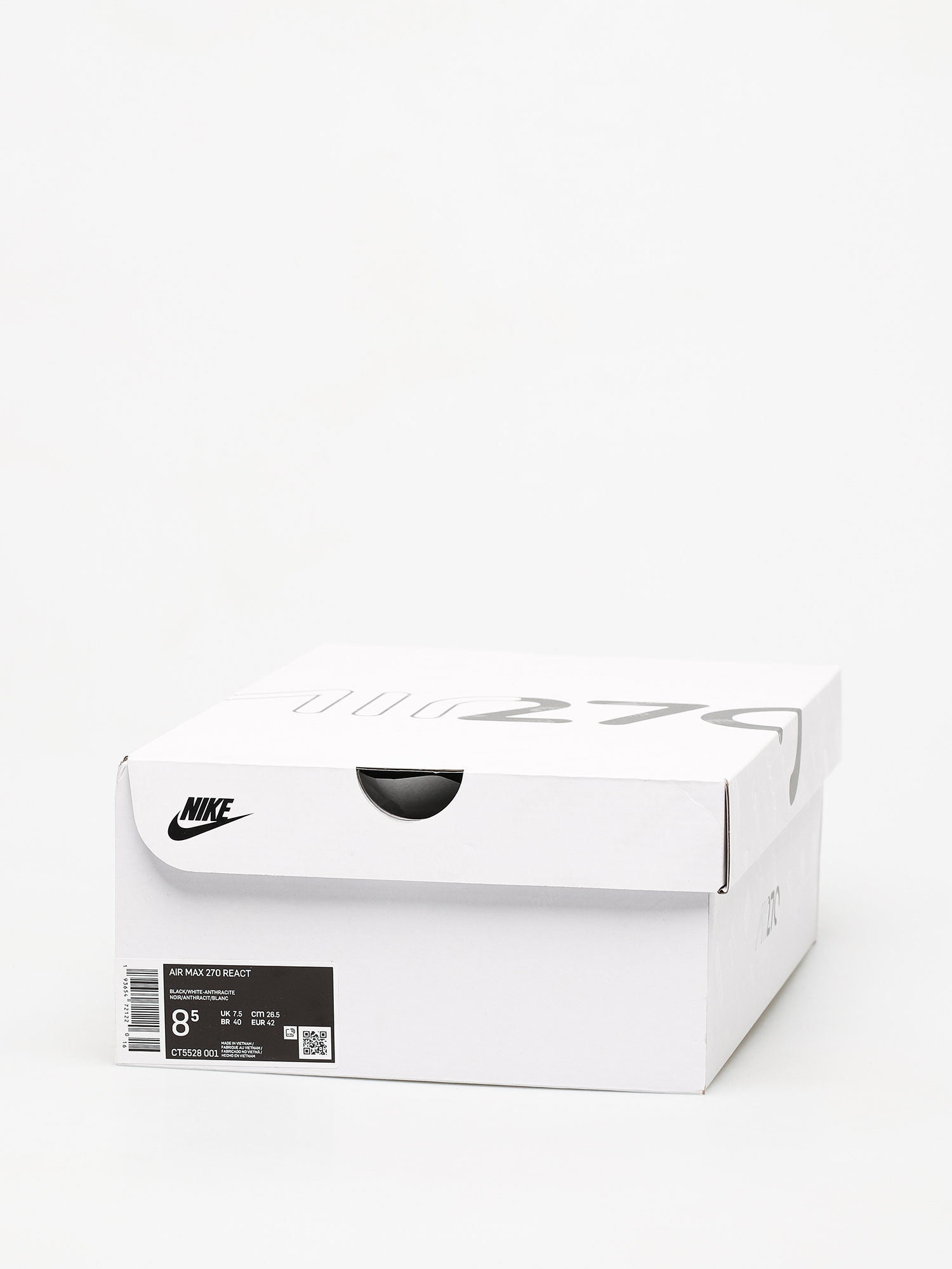 Nike Air Max 270 React Schuhe (black/white anthracite)