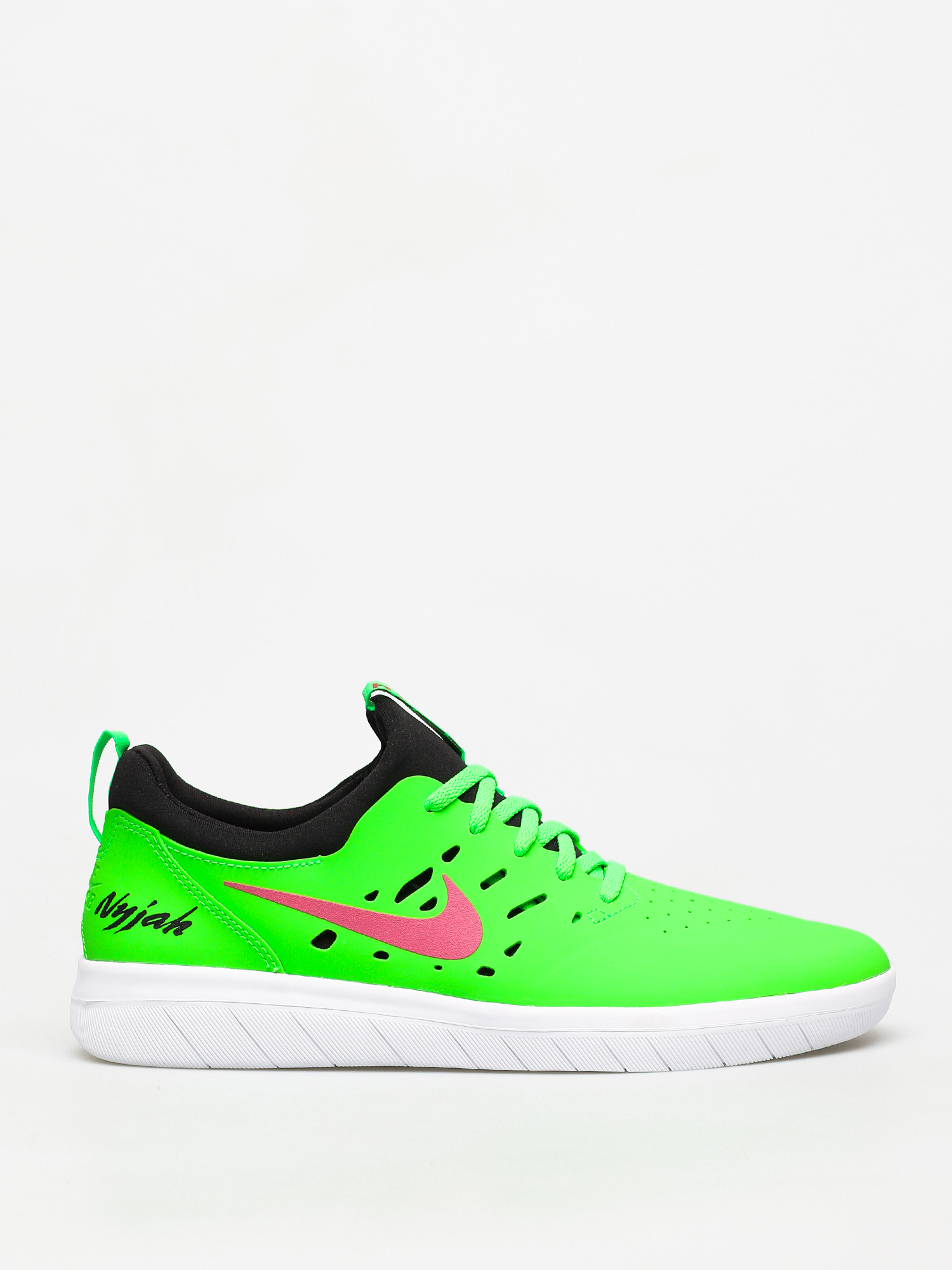 Nike SB Nyjah Free Shoes (green strike/watermelon green strike)