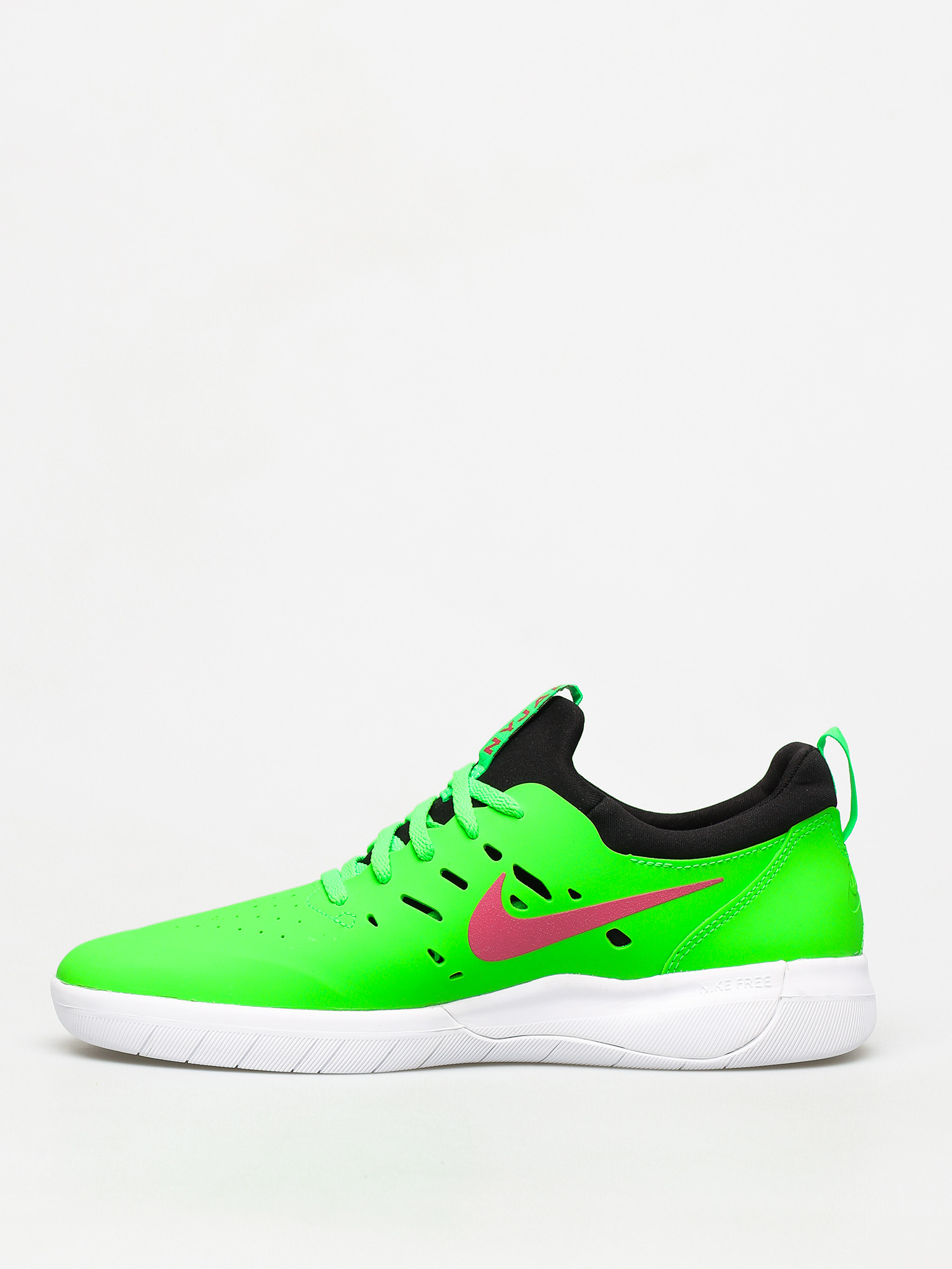 Nike SB Nyjah Free Shoes (green strike/watermelon green strike)