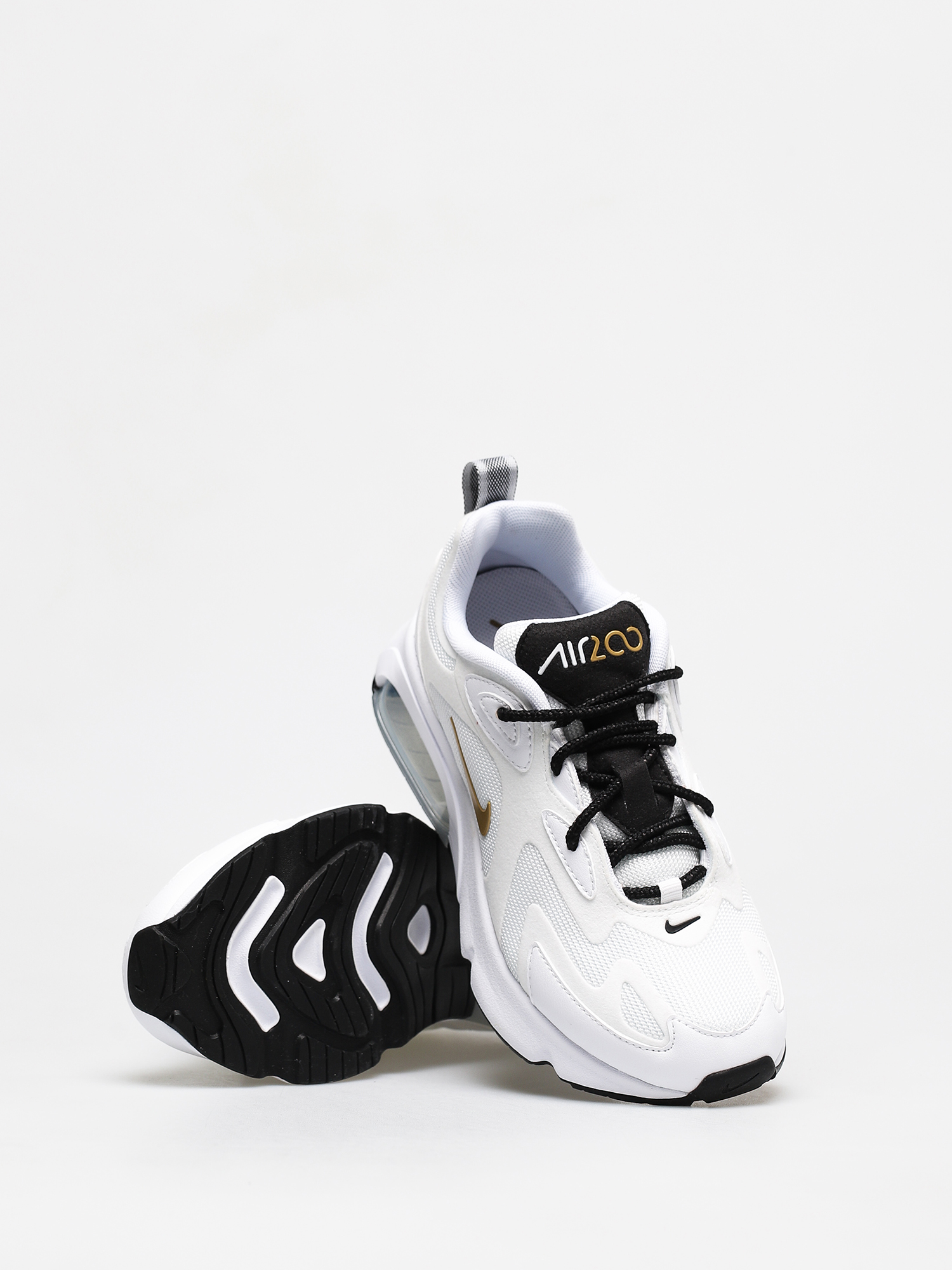 air max 200 white gold black