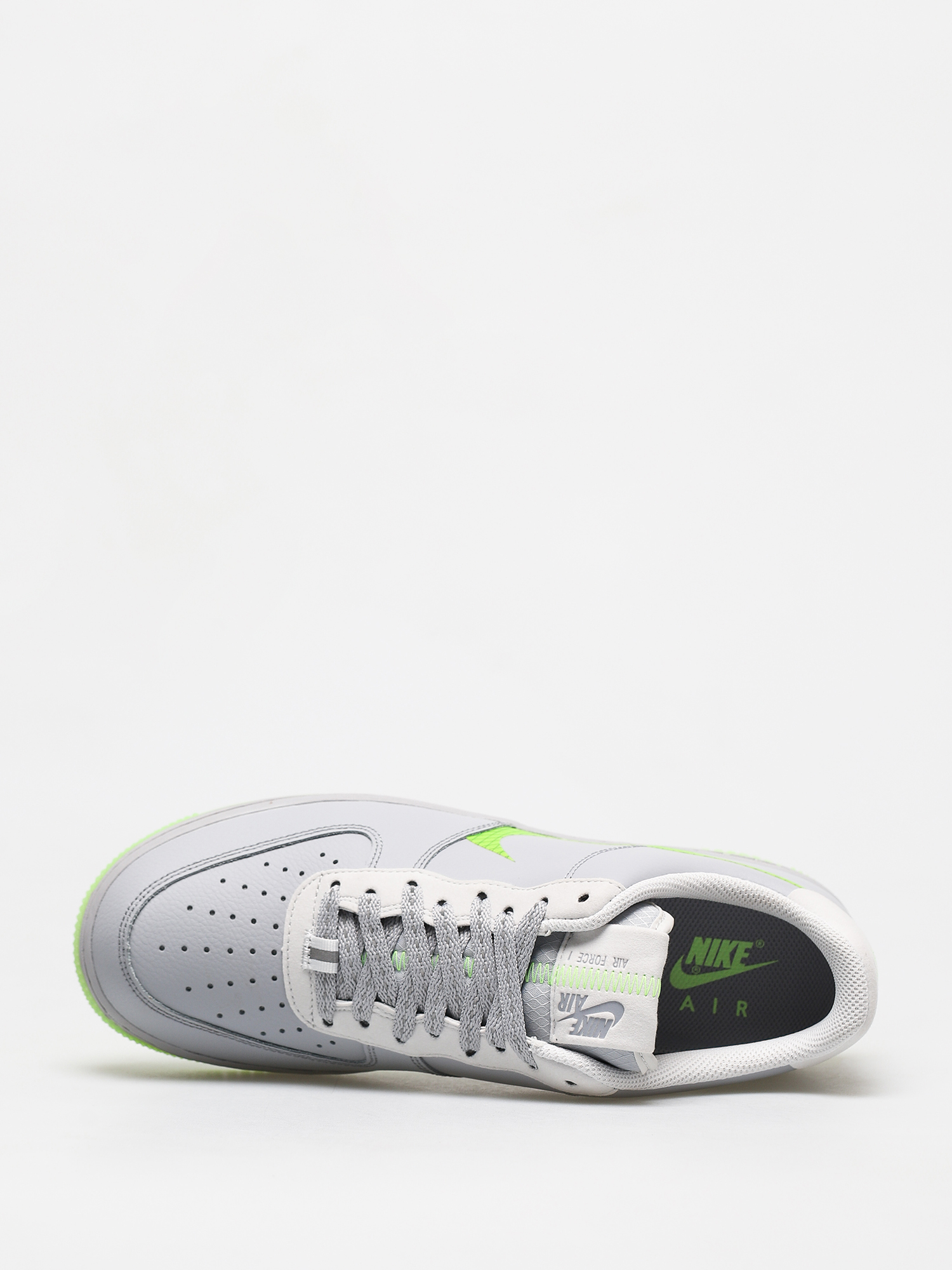 Nike Air Force 1 07 Lv8 Shoes (wolf grey/ghost green photon dust black)