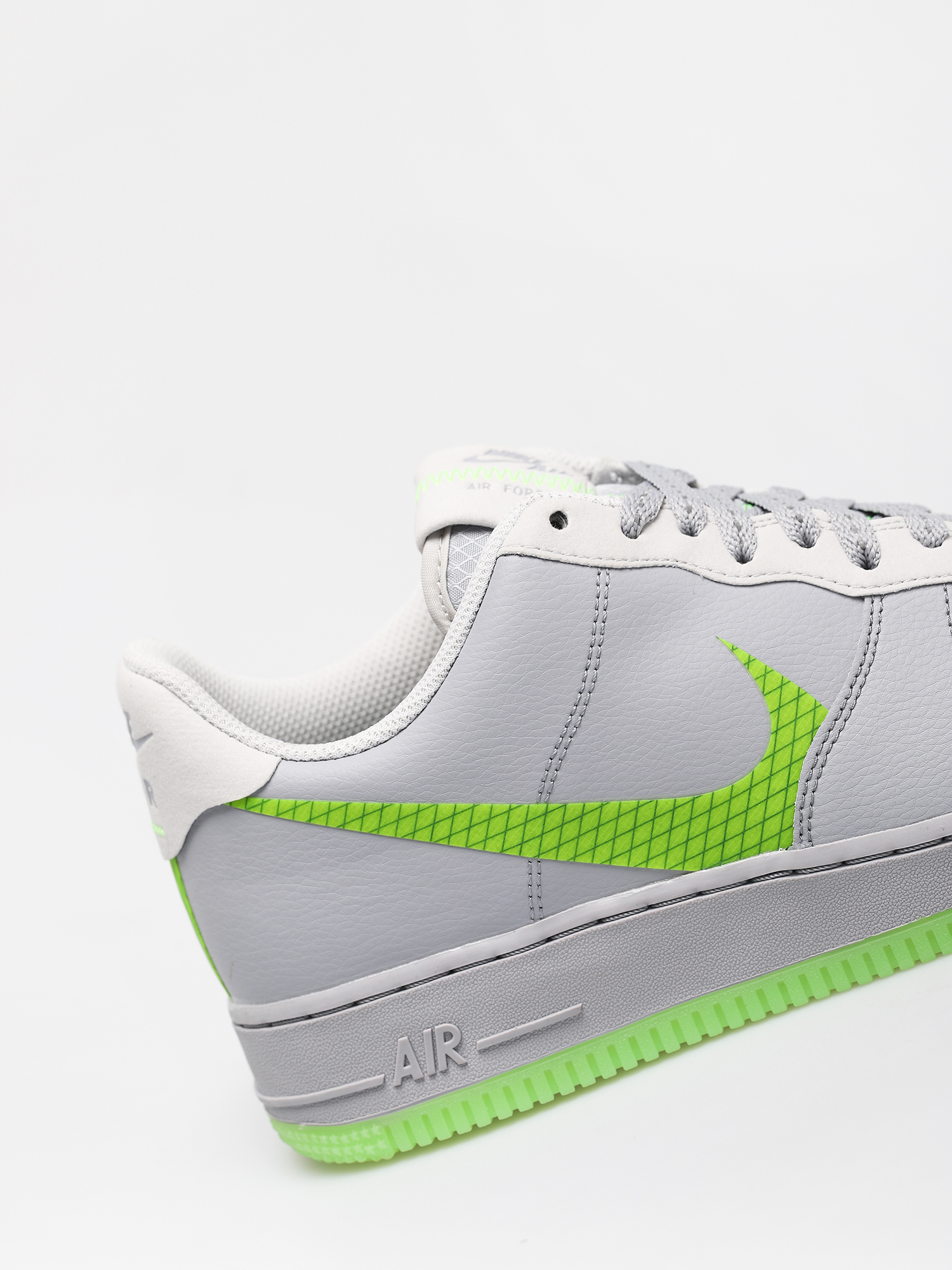 Nike Air Force 1 07 Lv8 Shoes (wolf grey/ghost green photon dust black)