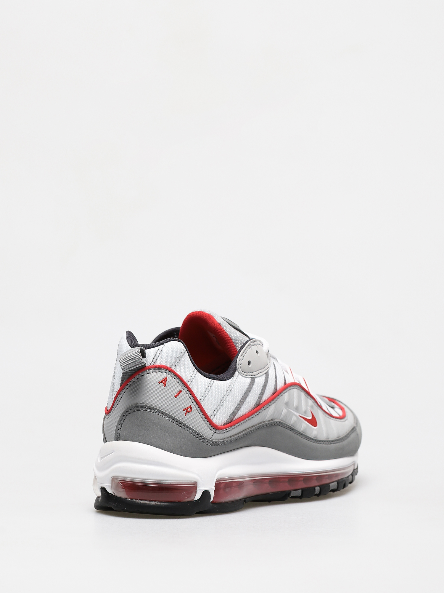 Nike Air Max 98 Shoes (particle grey/track red iron grey)