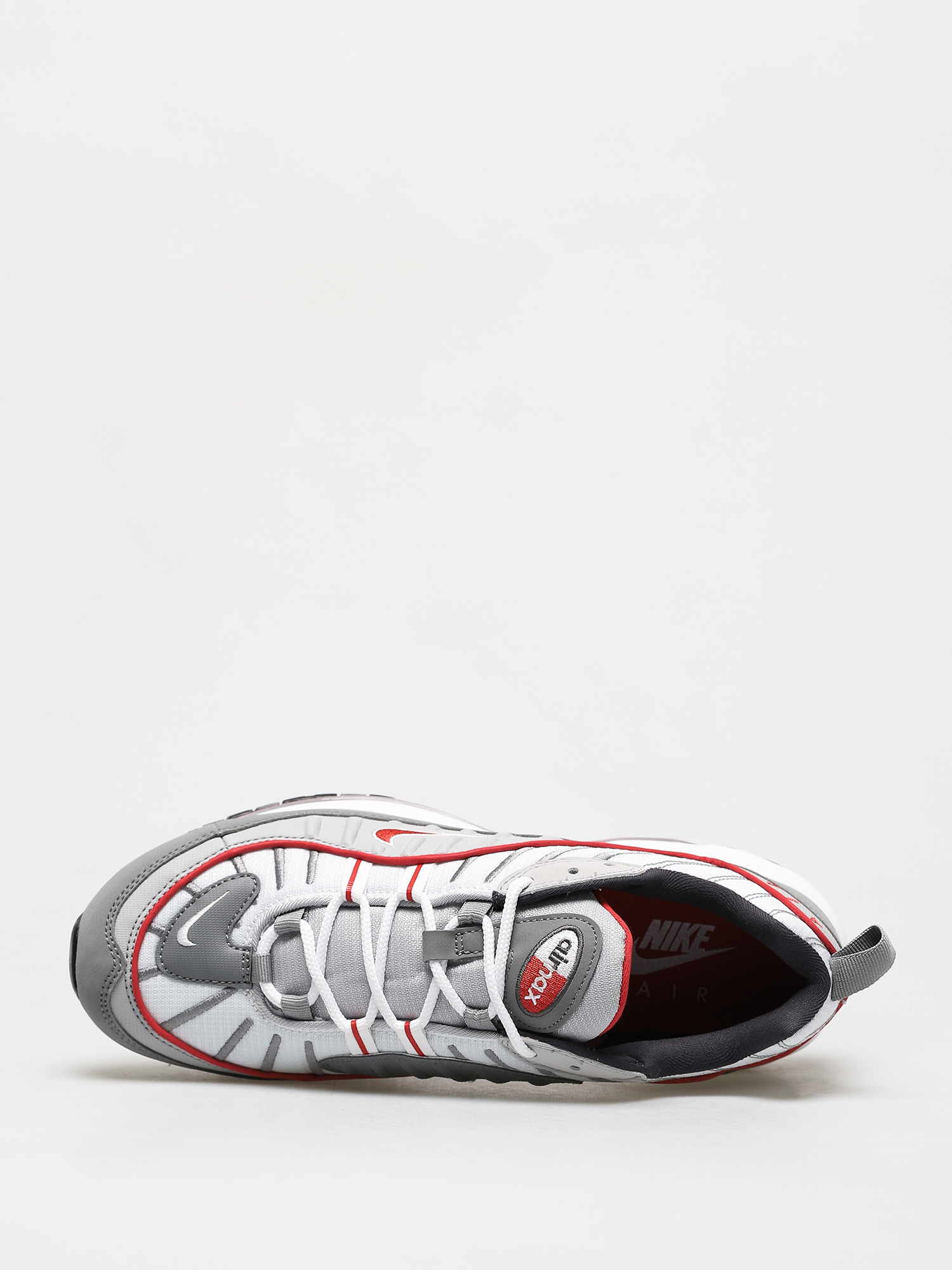 Nike Air Max 98 Shoes (particle grey/track red iron grey)