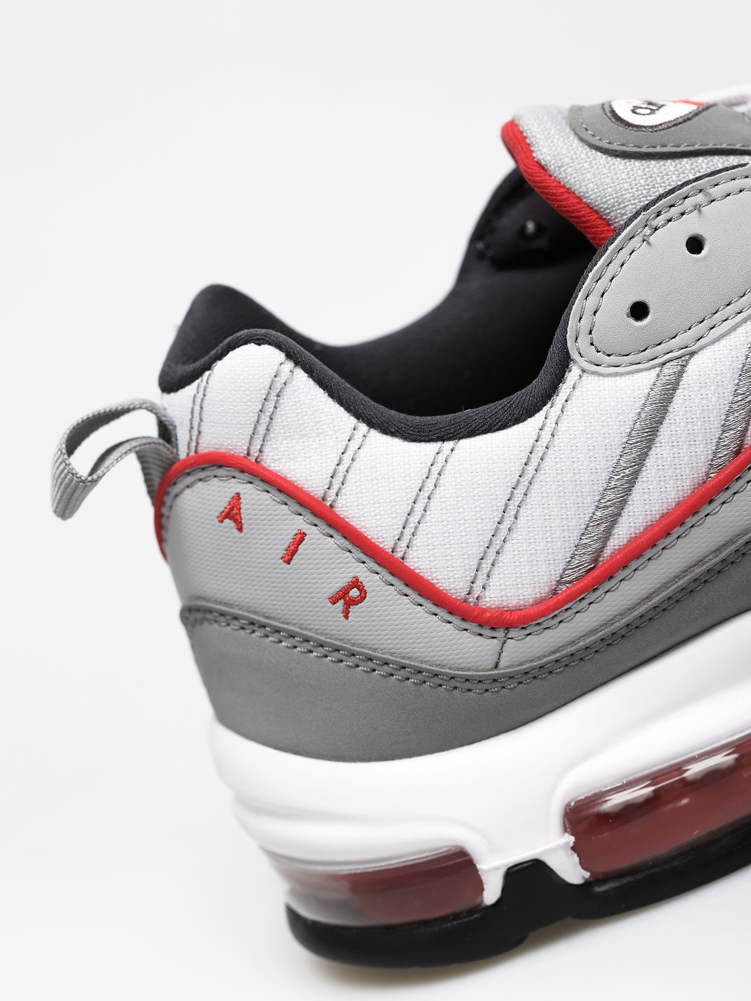 Nike Air Max 98 Shoes (particle grey/track red iron grey)