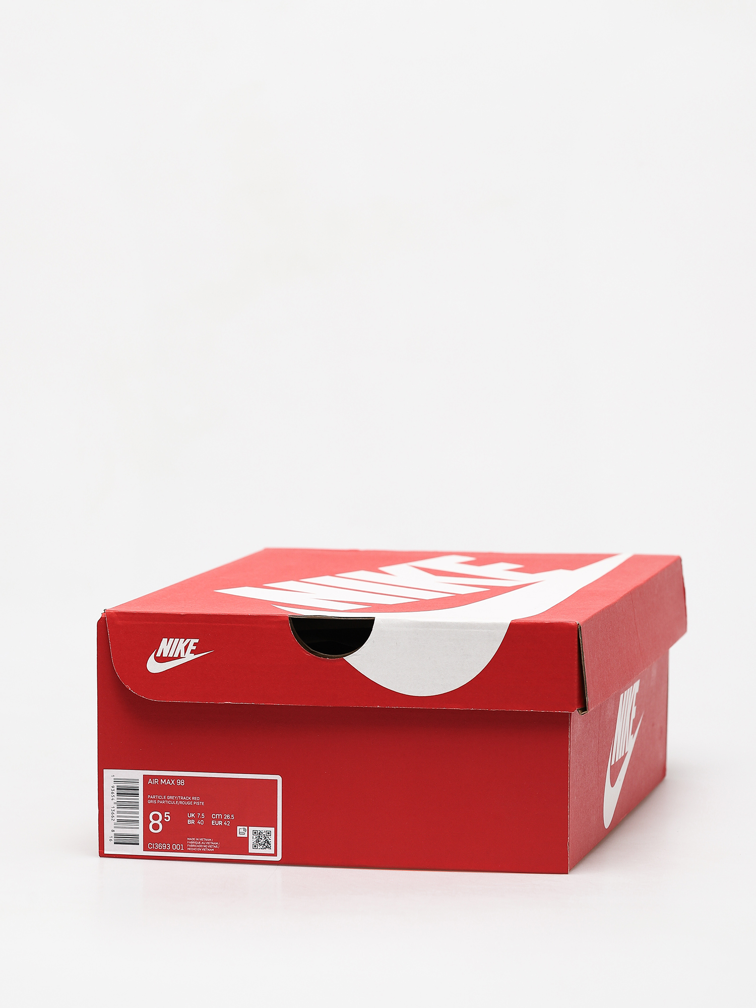 Nike Air Max 98 Shoes (particle grey/track red iron grey)