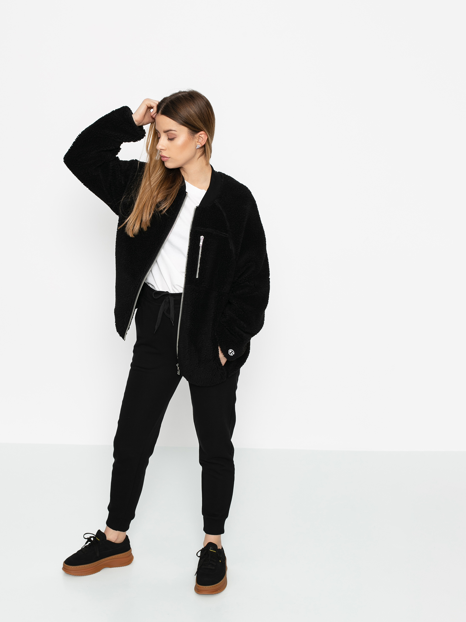 Champion x Wood Wood bomber Jacket  Wmn (nbk)