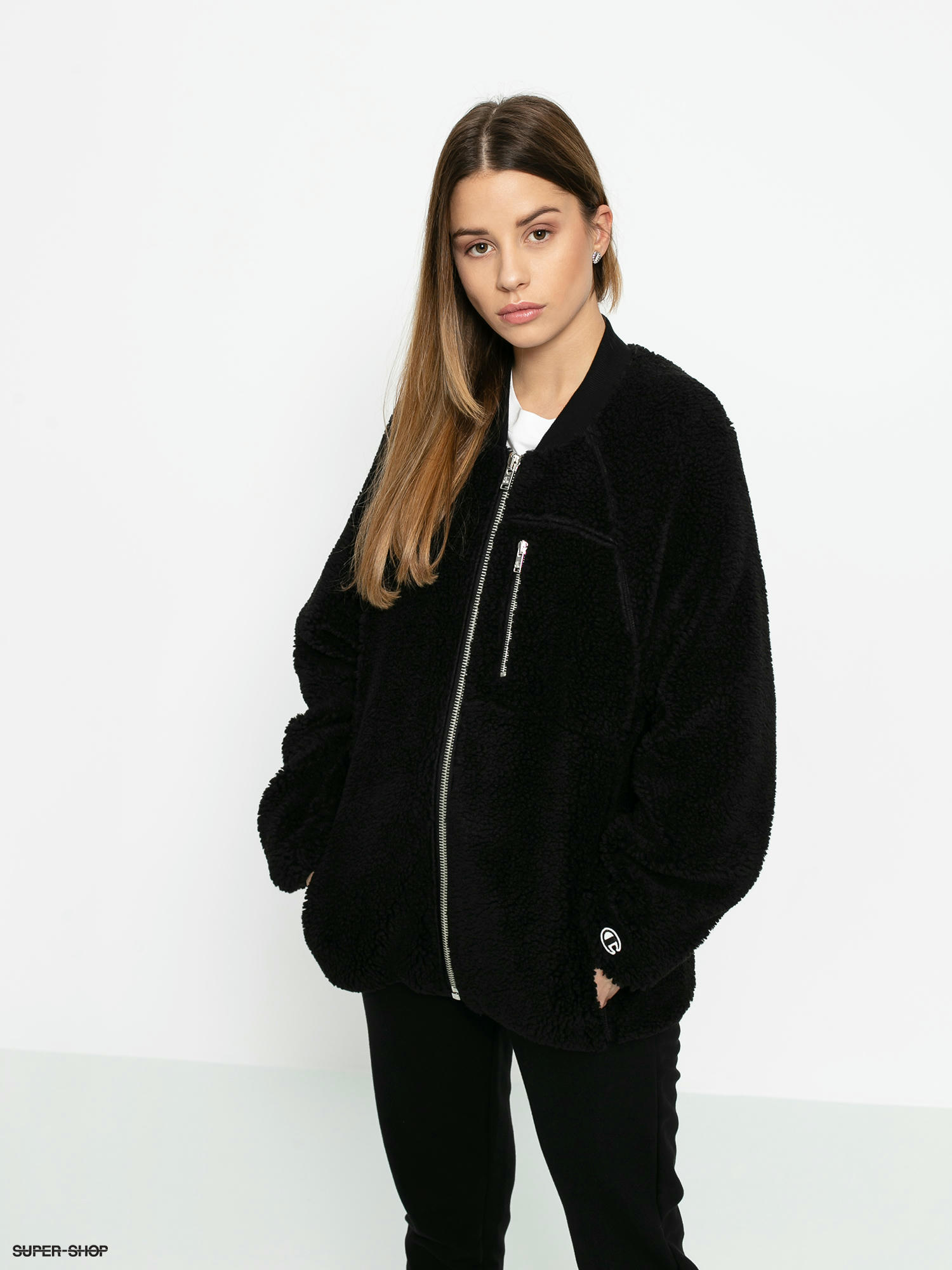 Champion faux best sale fur jacket