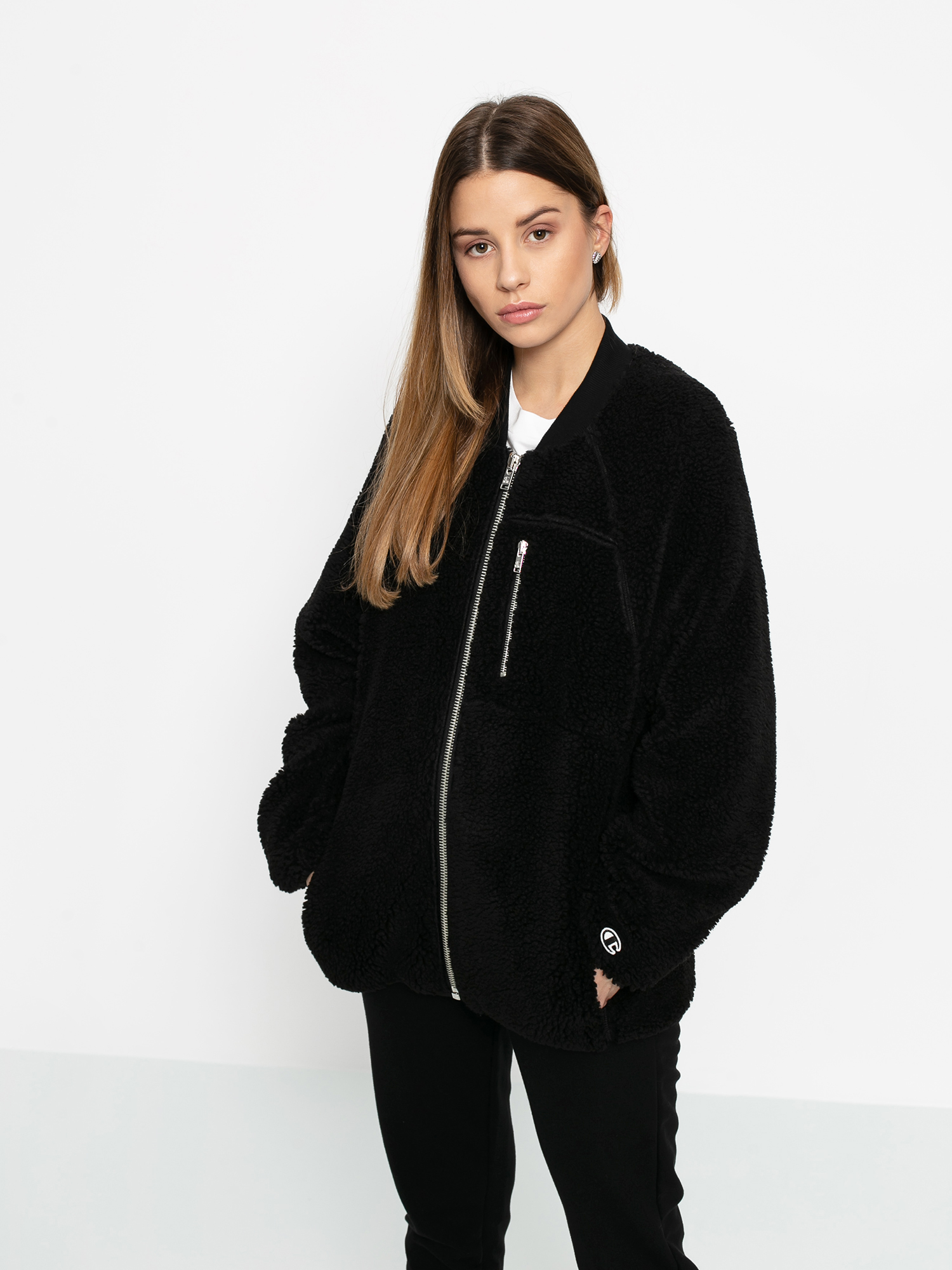 Champion x Wood Wood bomber Jacket  Wmn (nbk)