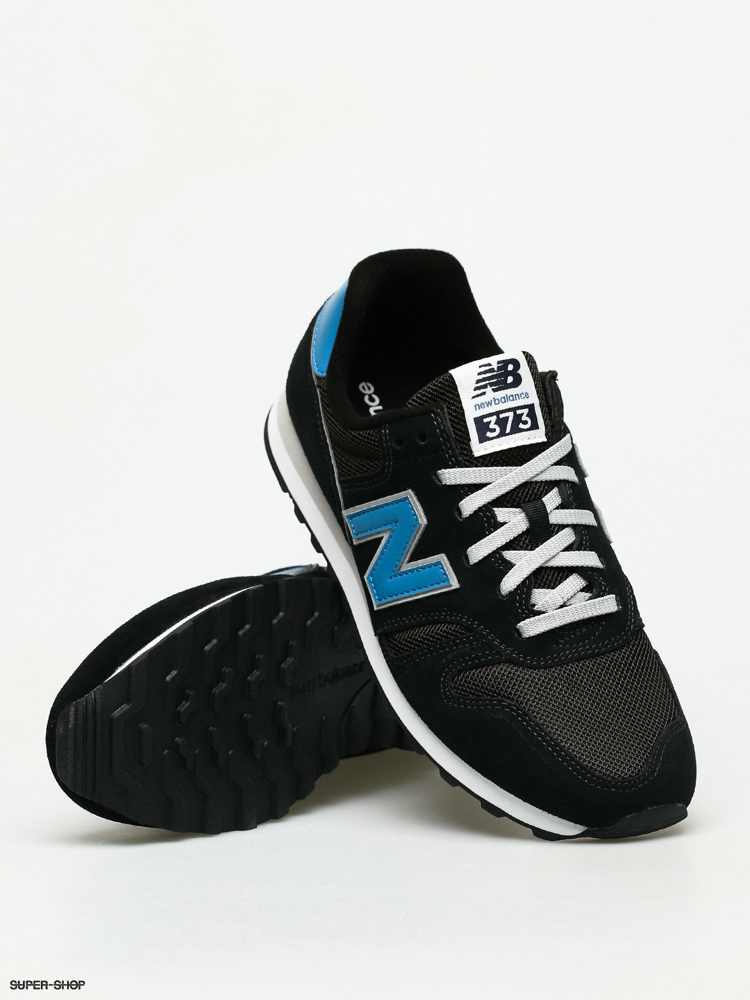 New Balance 373 Shoes (black/blue)