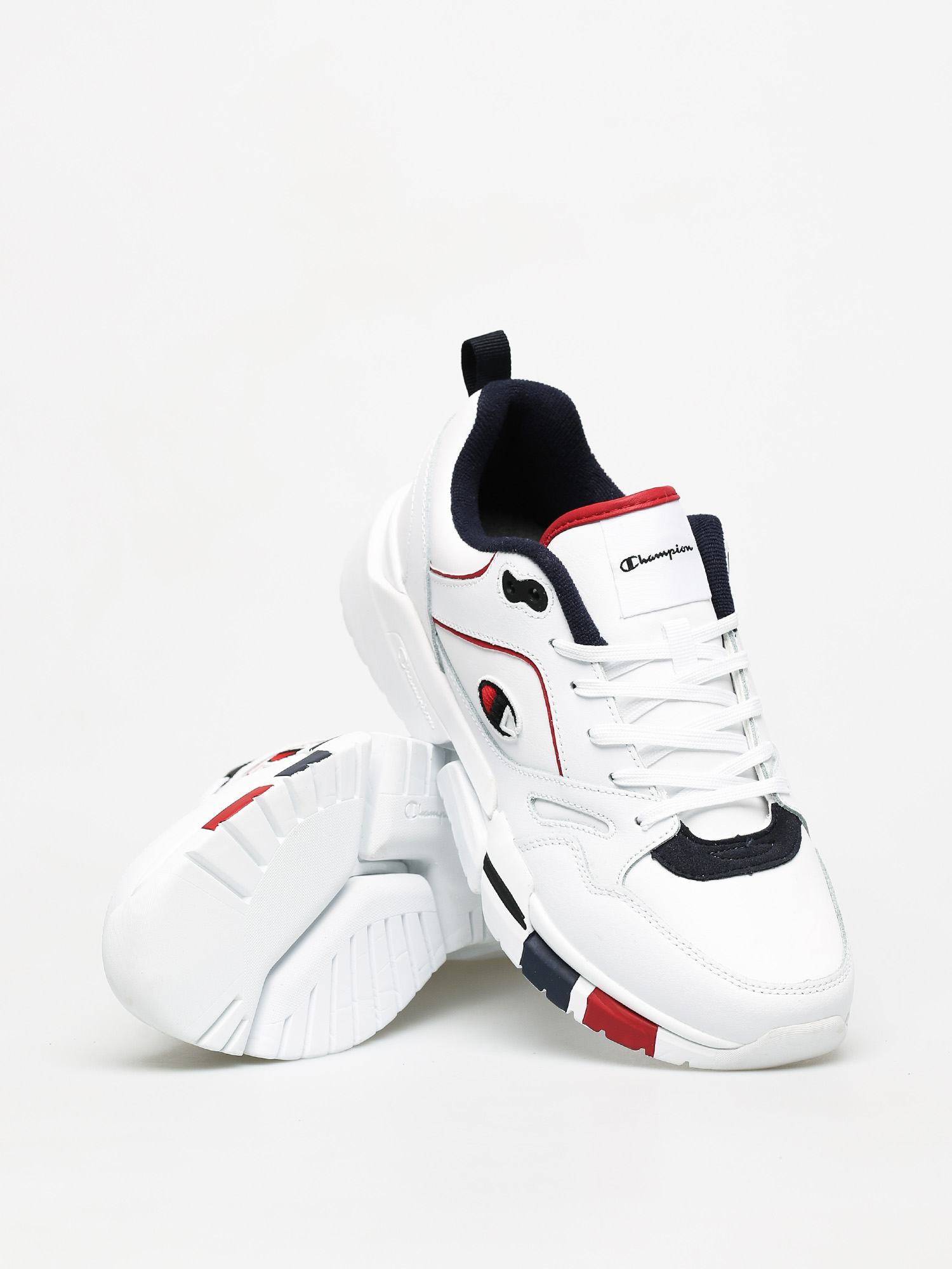 Champion Lander Lea S21420 Shoes (wht/blue/red)